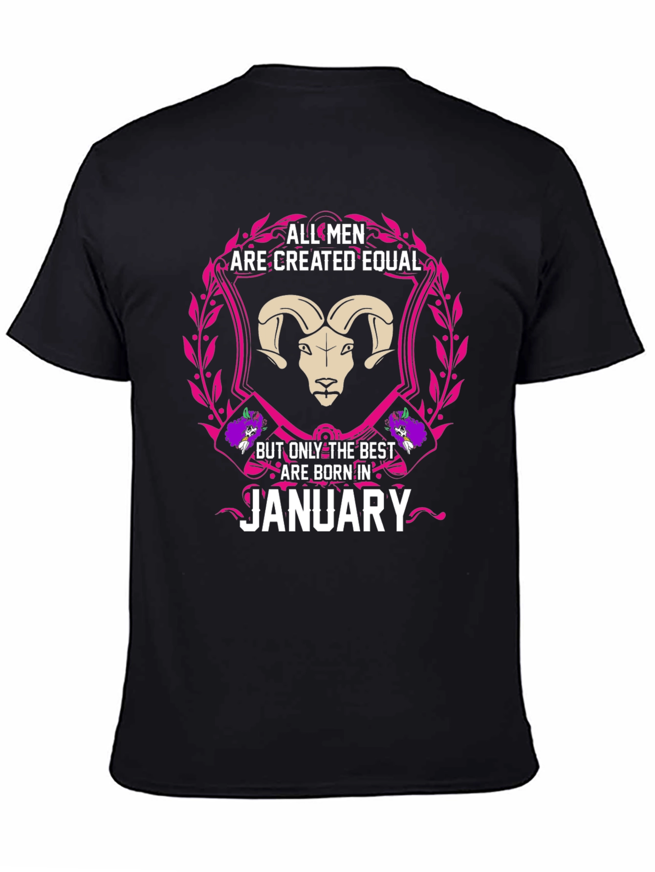 January Born Mens Graphic Tee