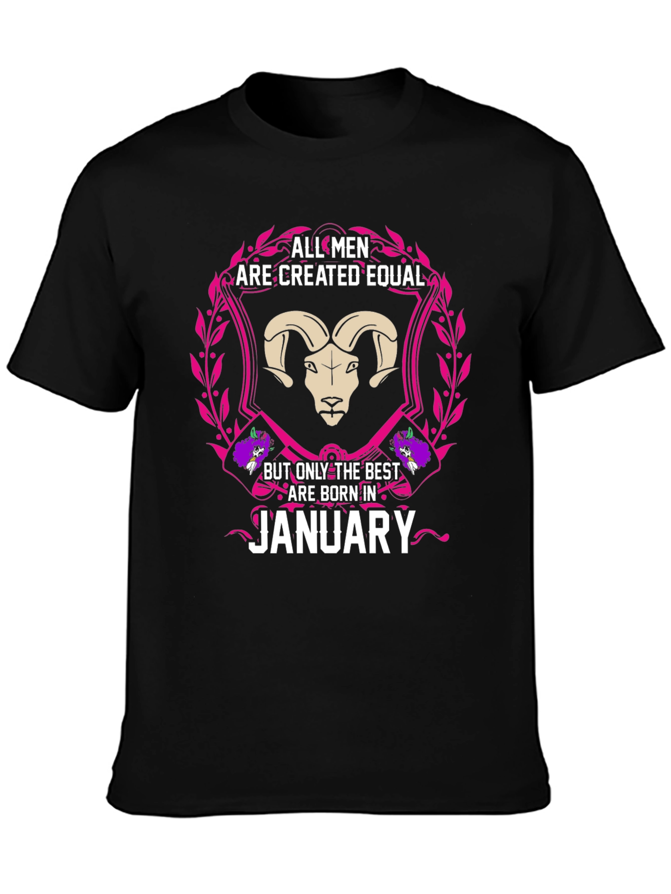 January Born Mens Graphic Tee