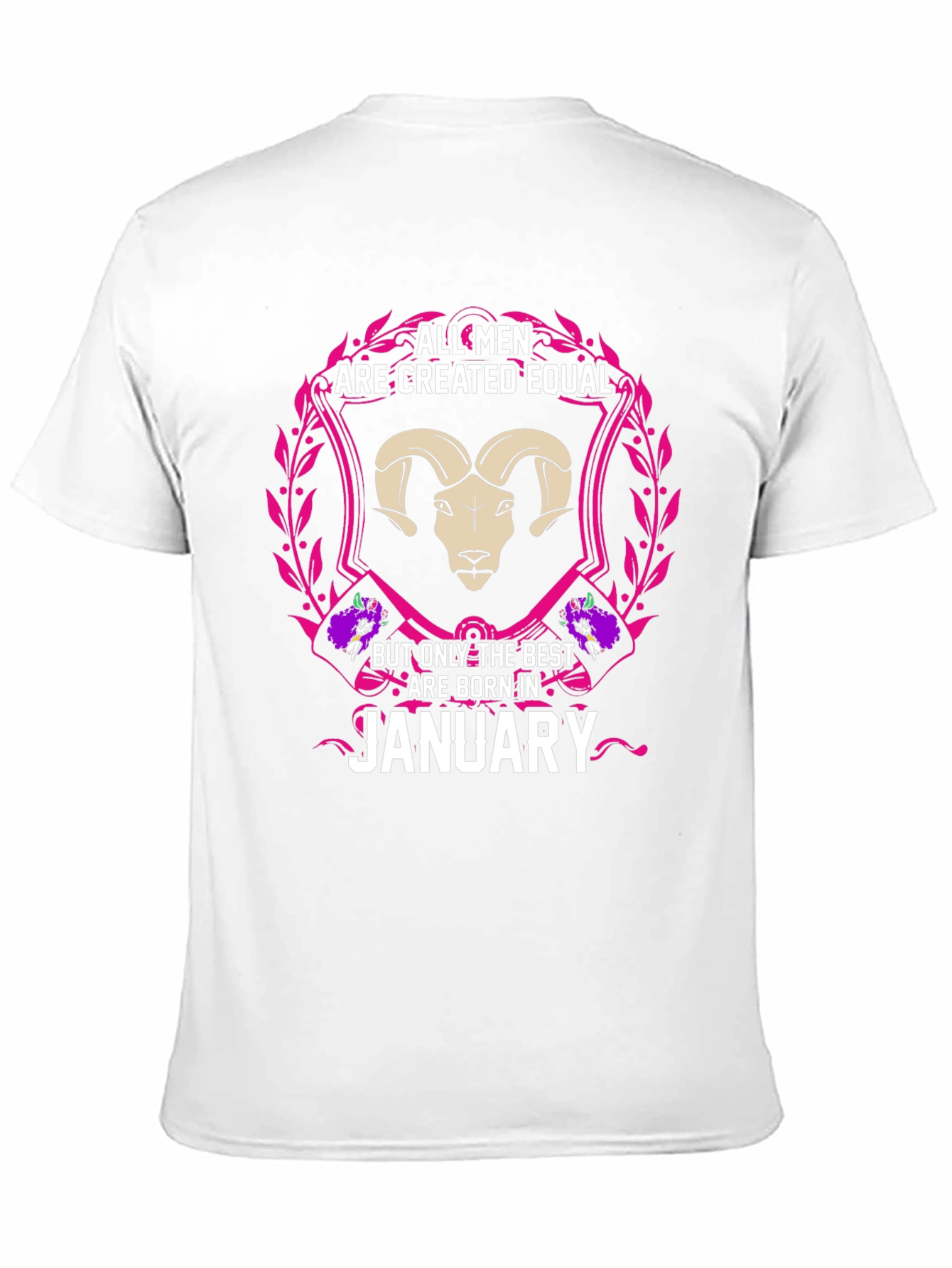 January Born Mens Graphic Tee