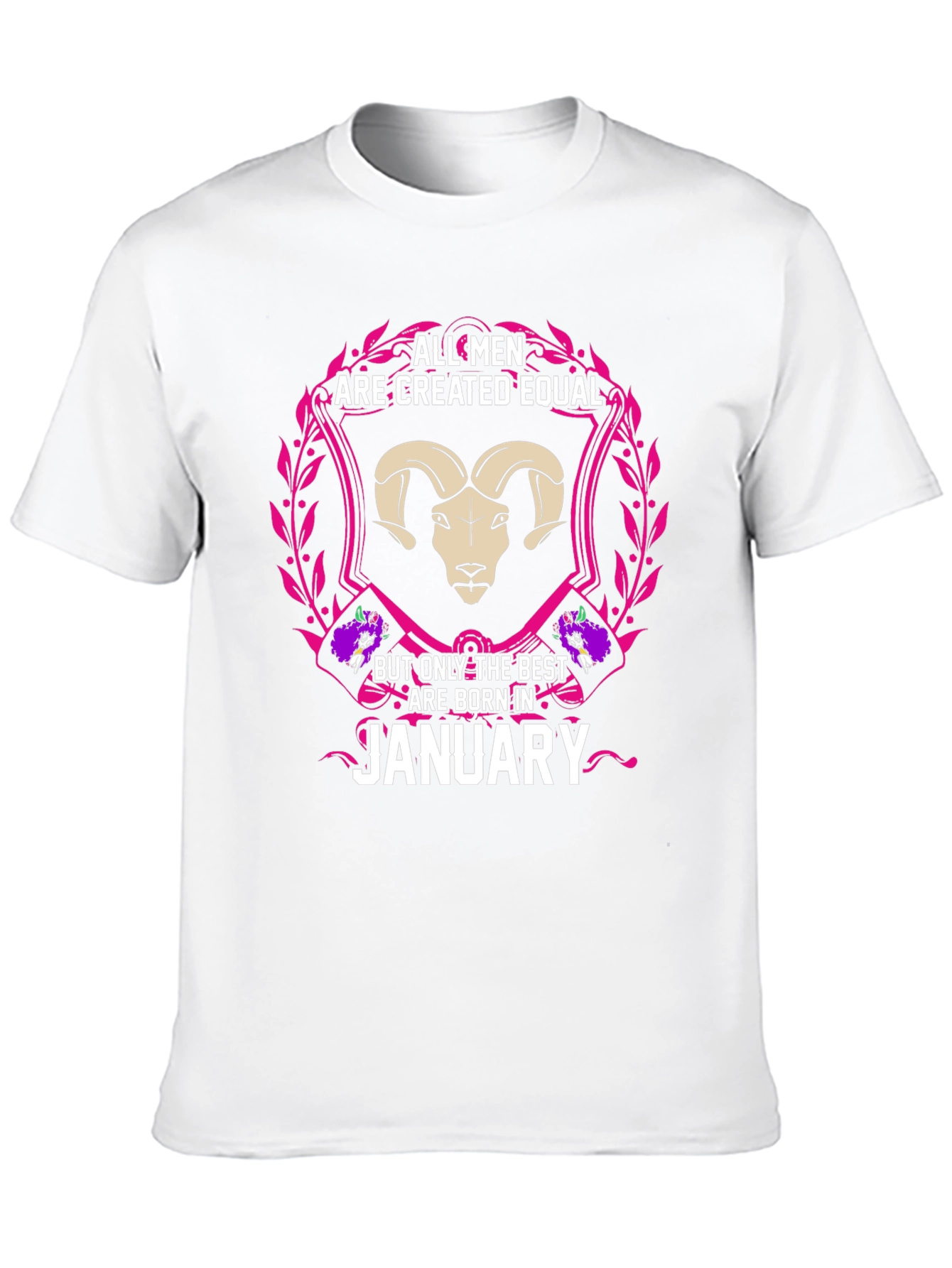 January Born Mens Graphic Tee