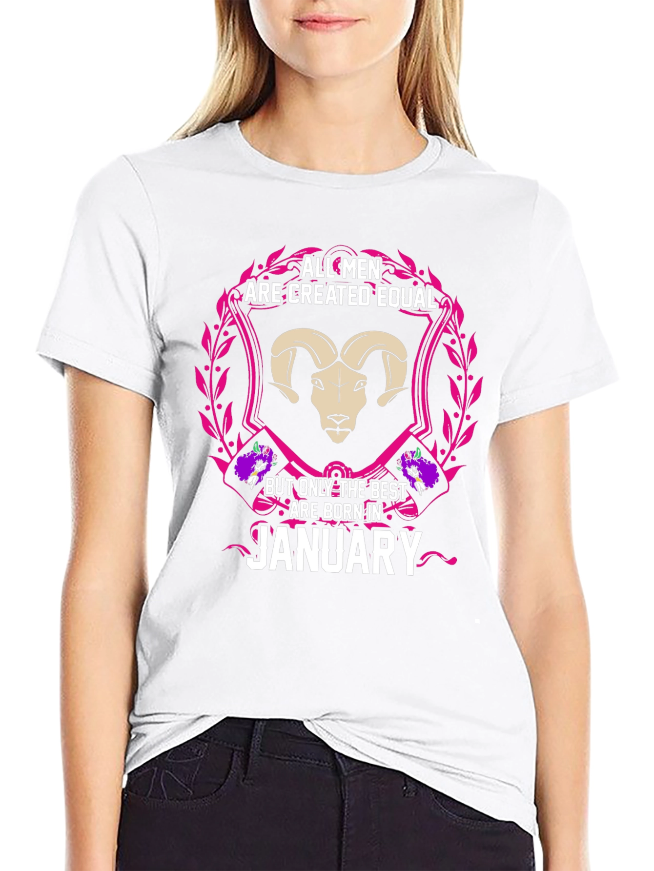 January Born Mens Graphic Tee