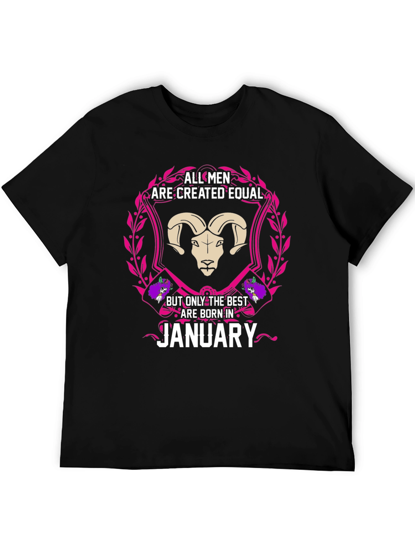 January Born Mens Graphic Tee