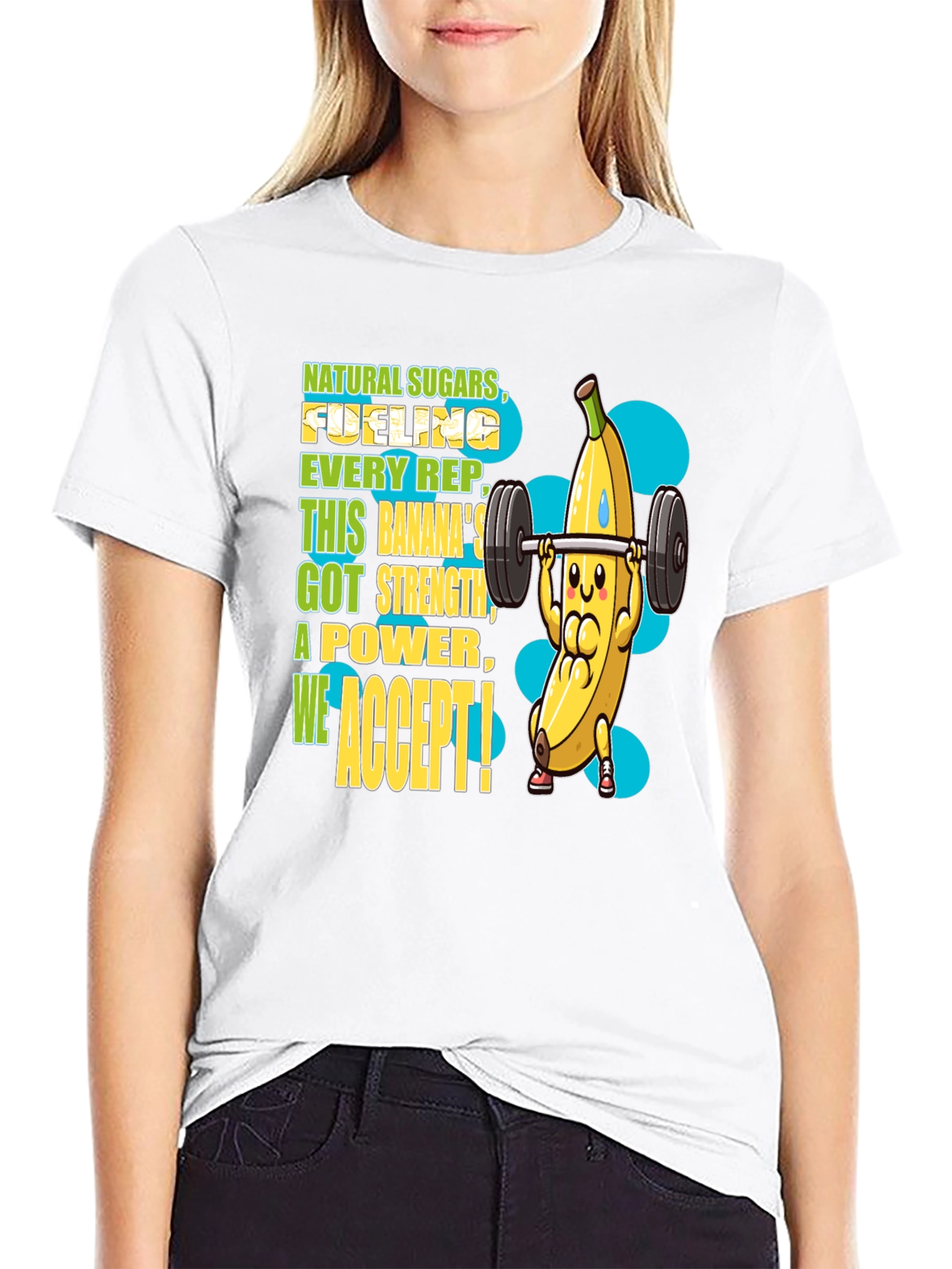 Funny Banana Weightlifting T-Shirt