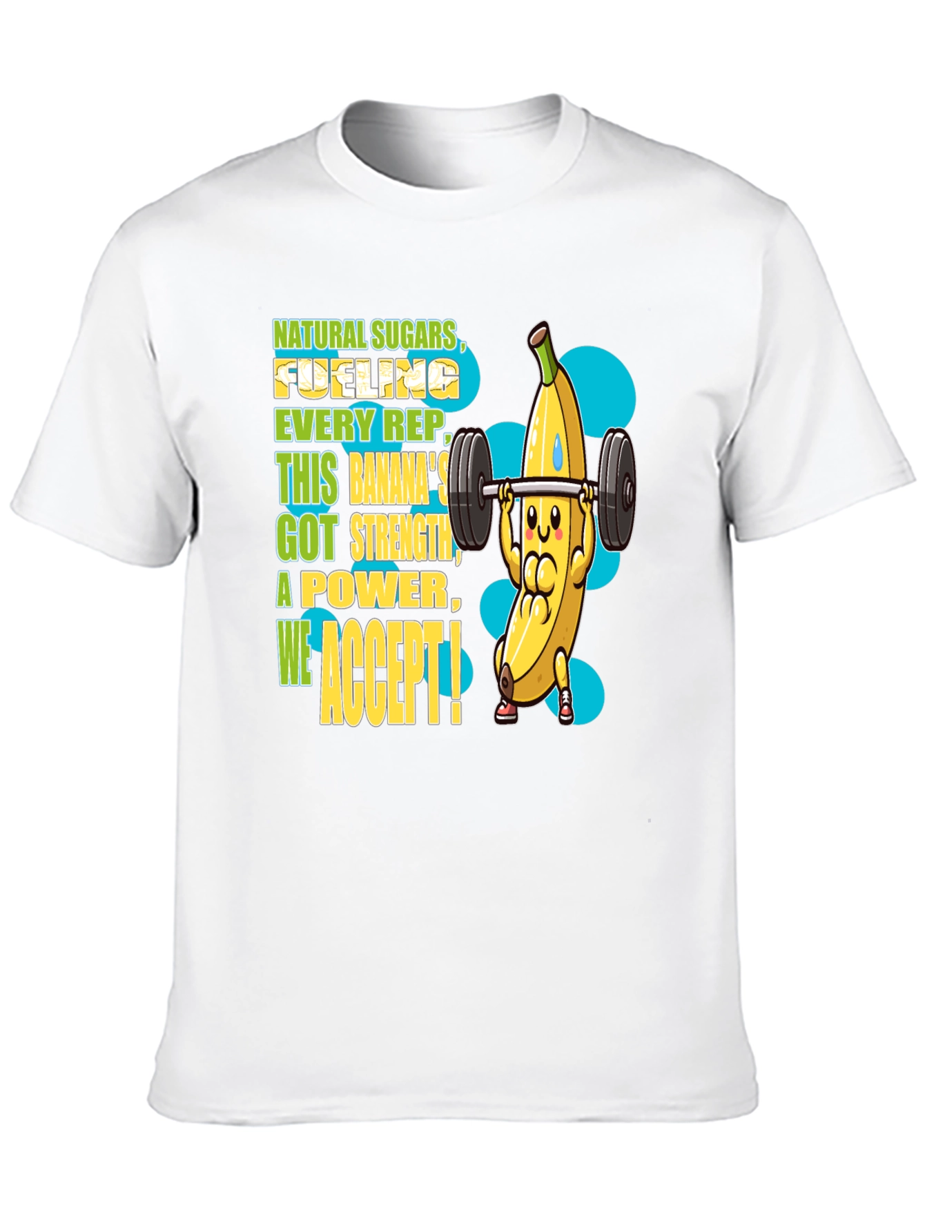 Funny Banana Weightlifting T-Shirt