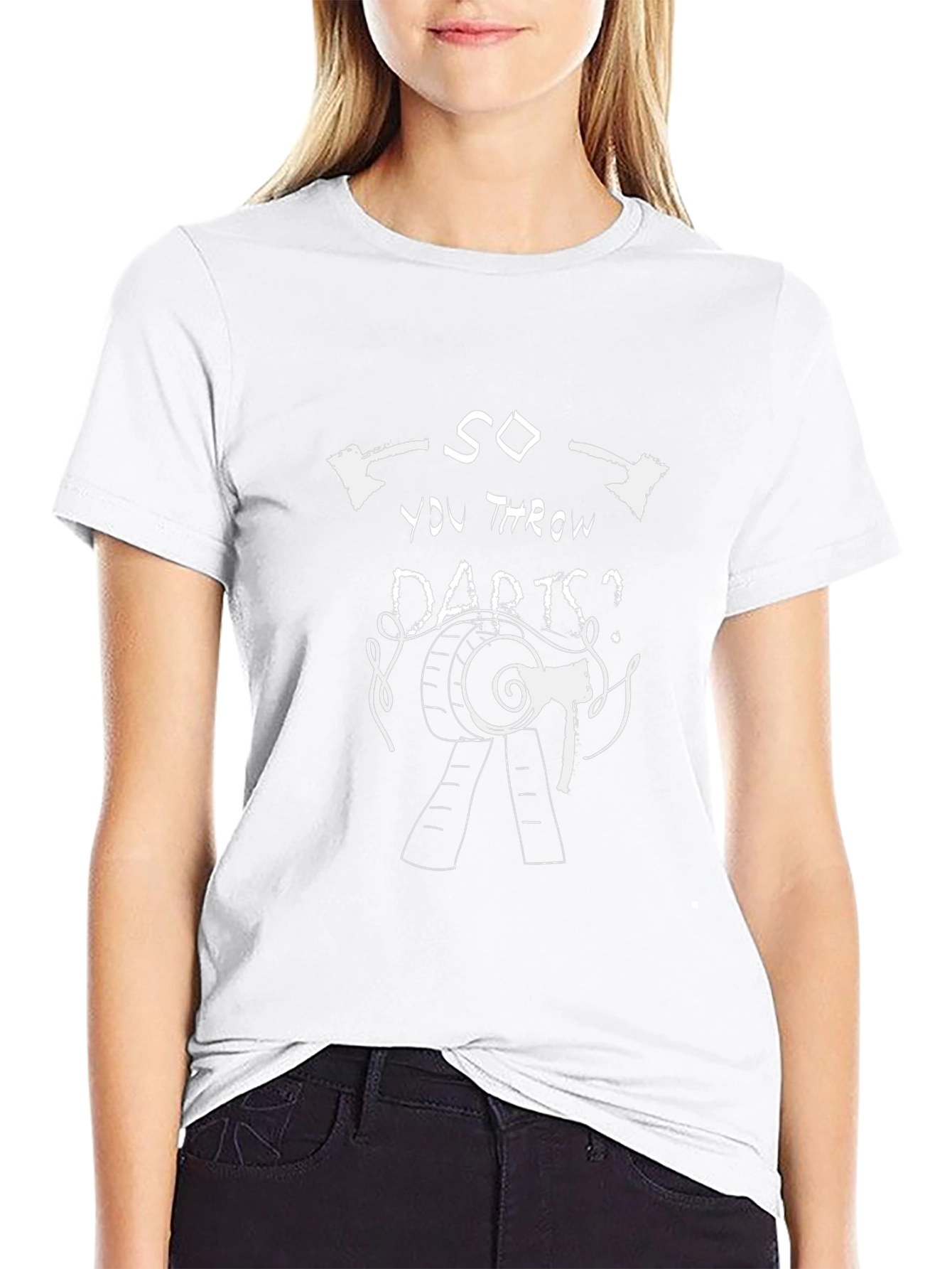 Axe Throwing T-Shirt - So You Throw Darts?