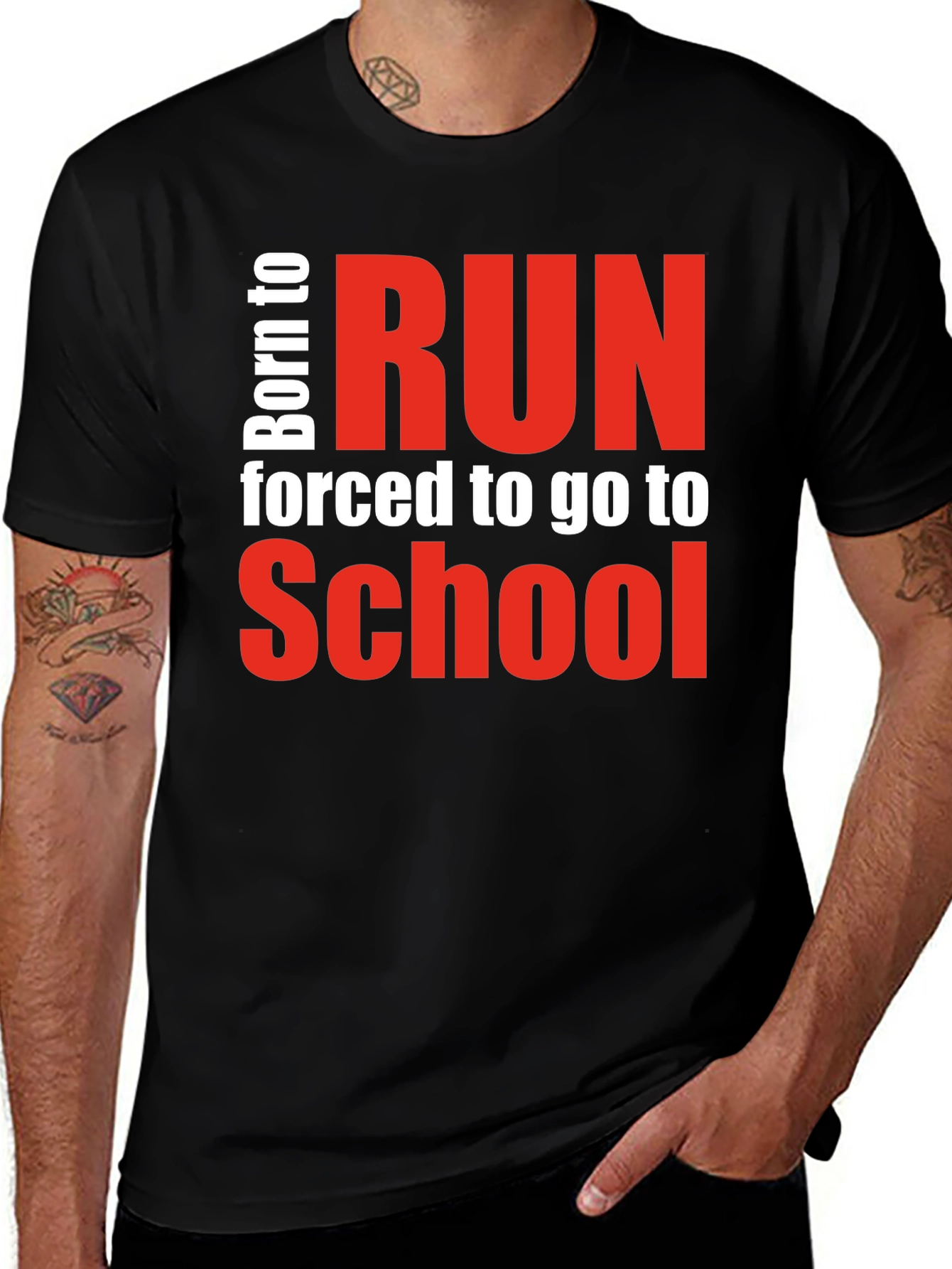 Born to Run Graphic Tee
