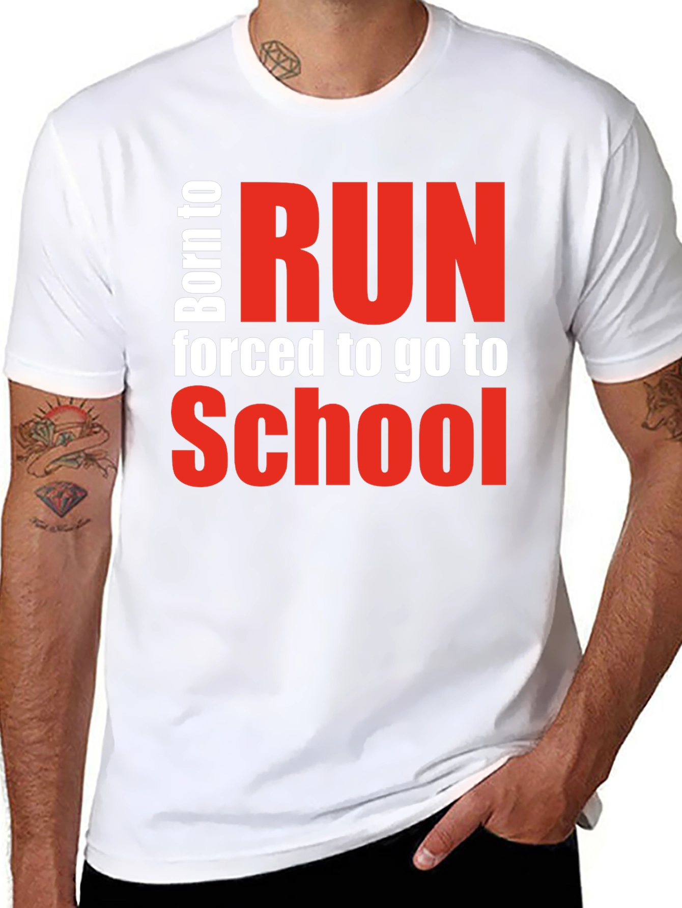 Born to Run Graphic Tee