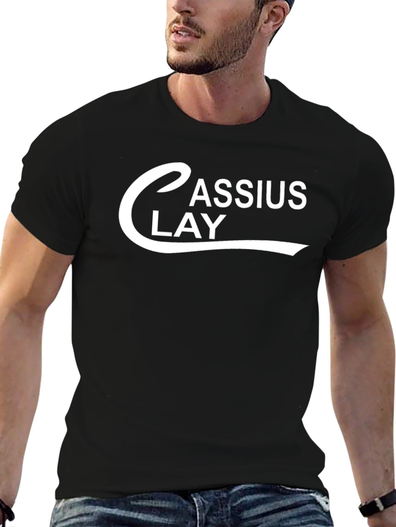 Cassius Clay Black T-Shirt