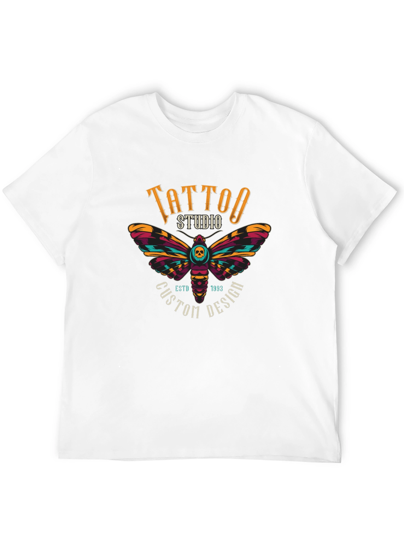 Tattoo Studio Moth Graphic Tee