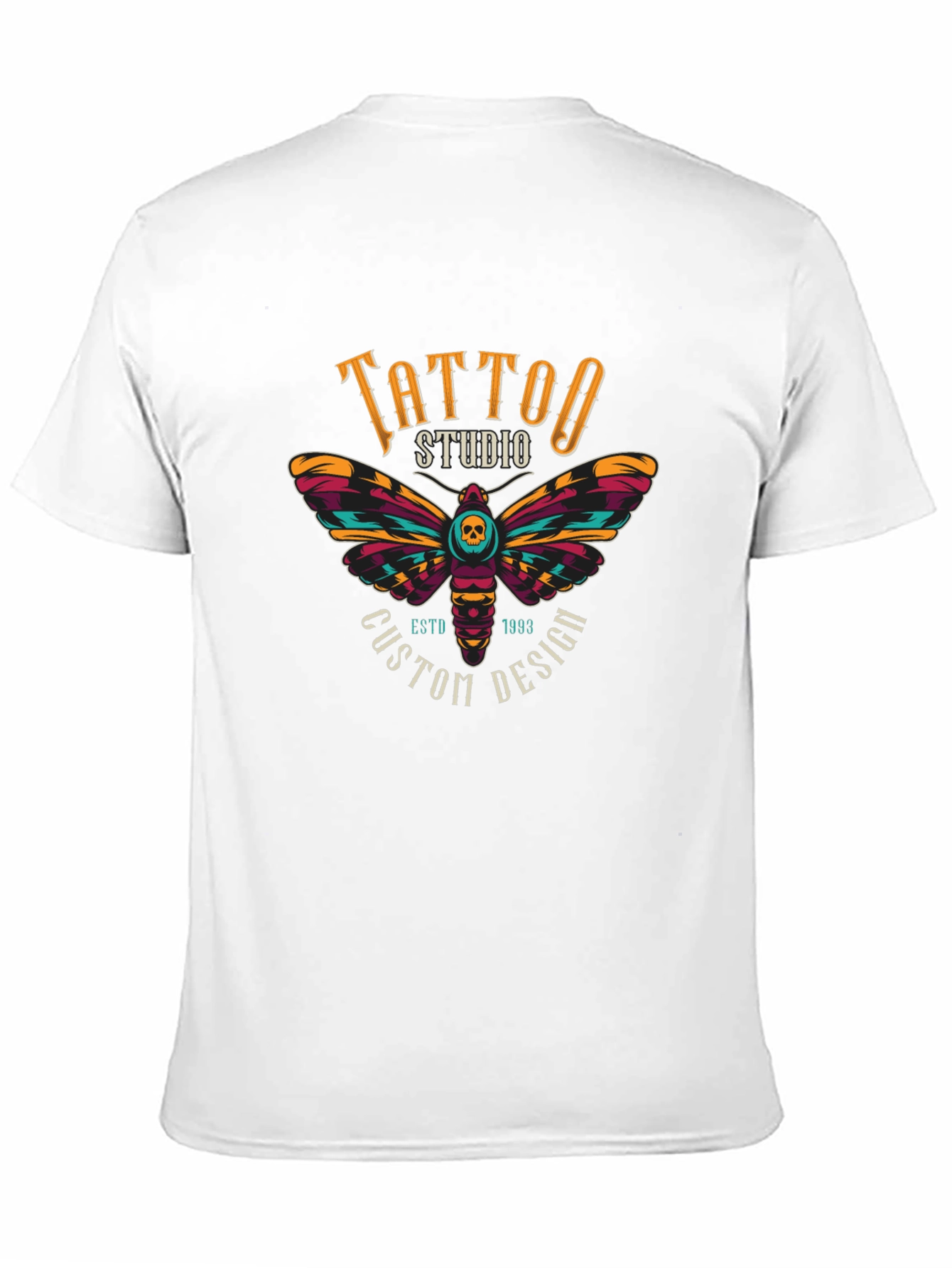 Tattoo Studio Moth Graphic Tee