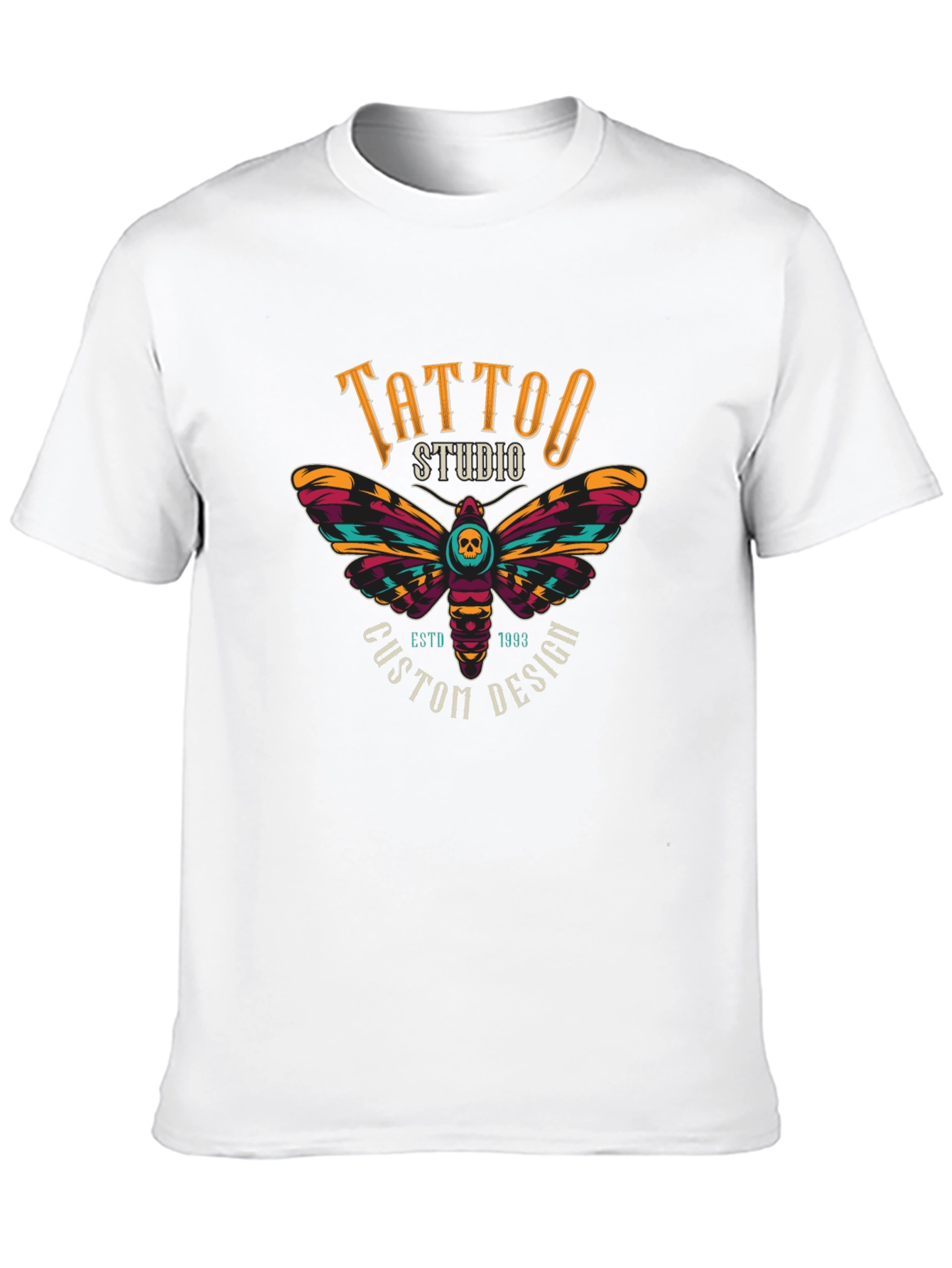 Tattoo Studio Moth Graphic Tee