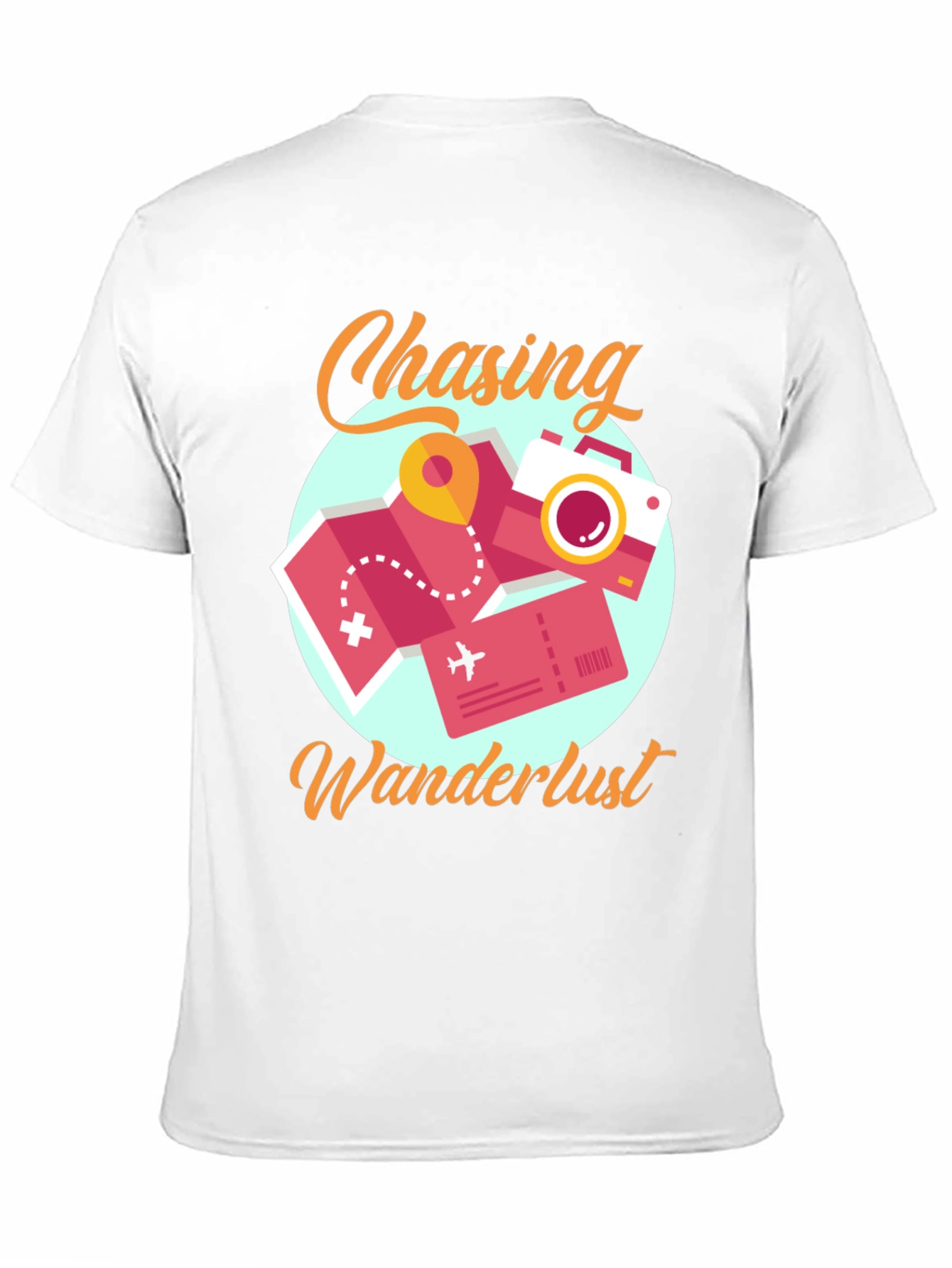 Chasing Wanderlust Graphic Tee - Travel T-Shirt