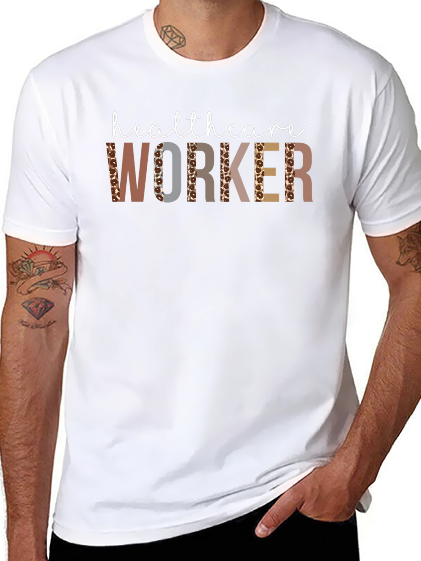 Healthcare Worker Graphic T-Shirt