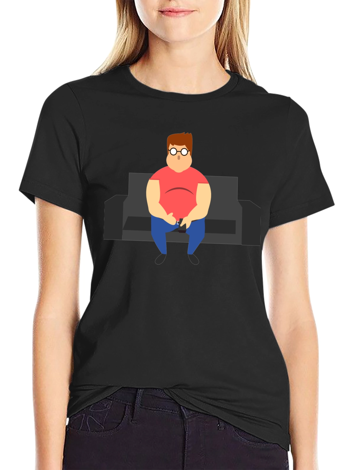 Funny Couch Potato T-Shirt - Gamer Life