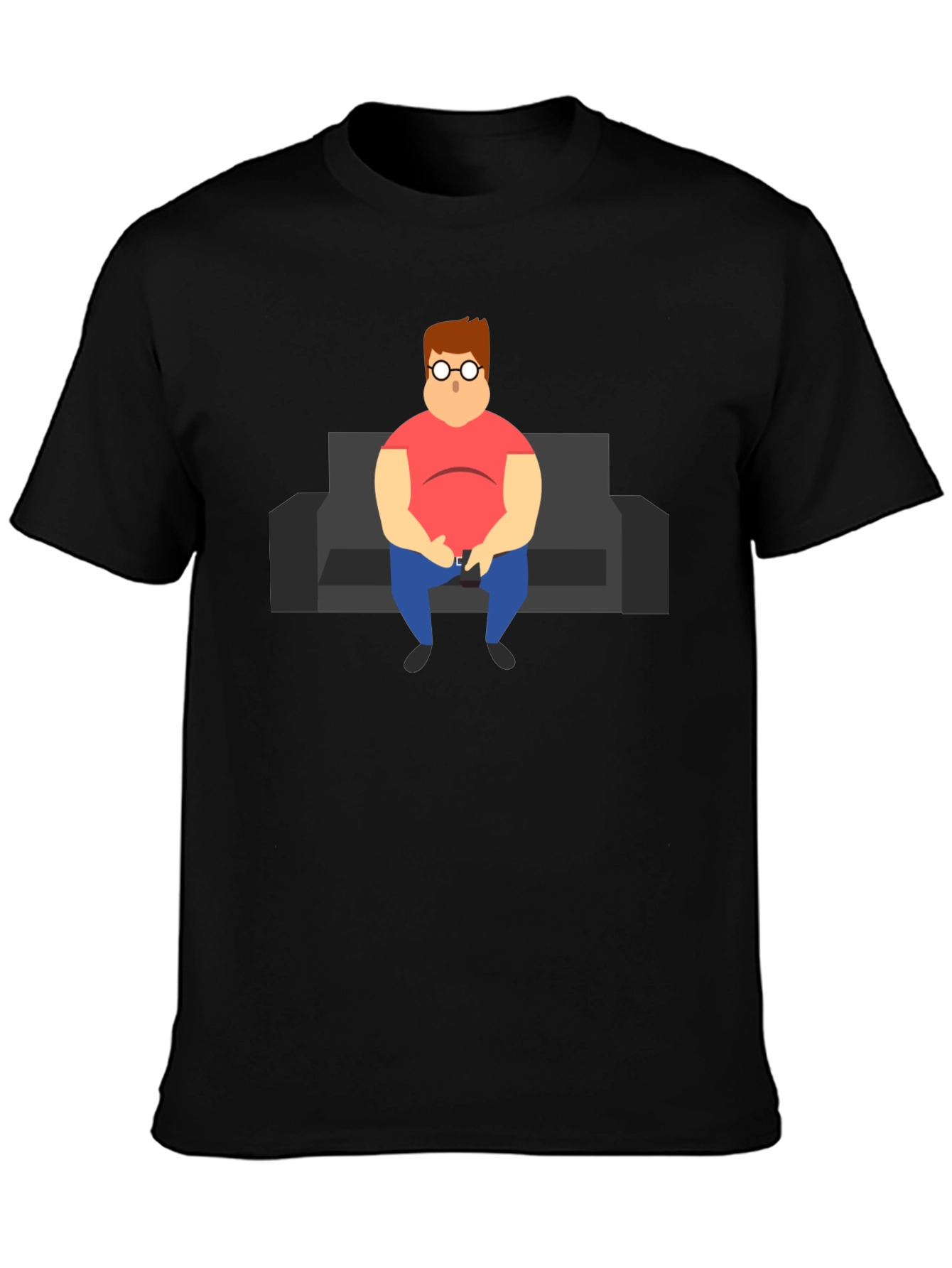 Funny Couch Potato T-Shirt - Gamer Life
