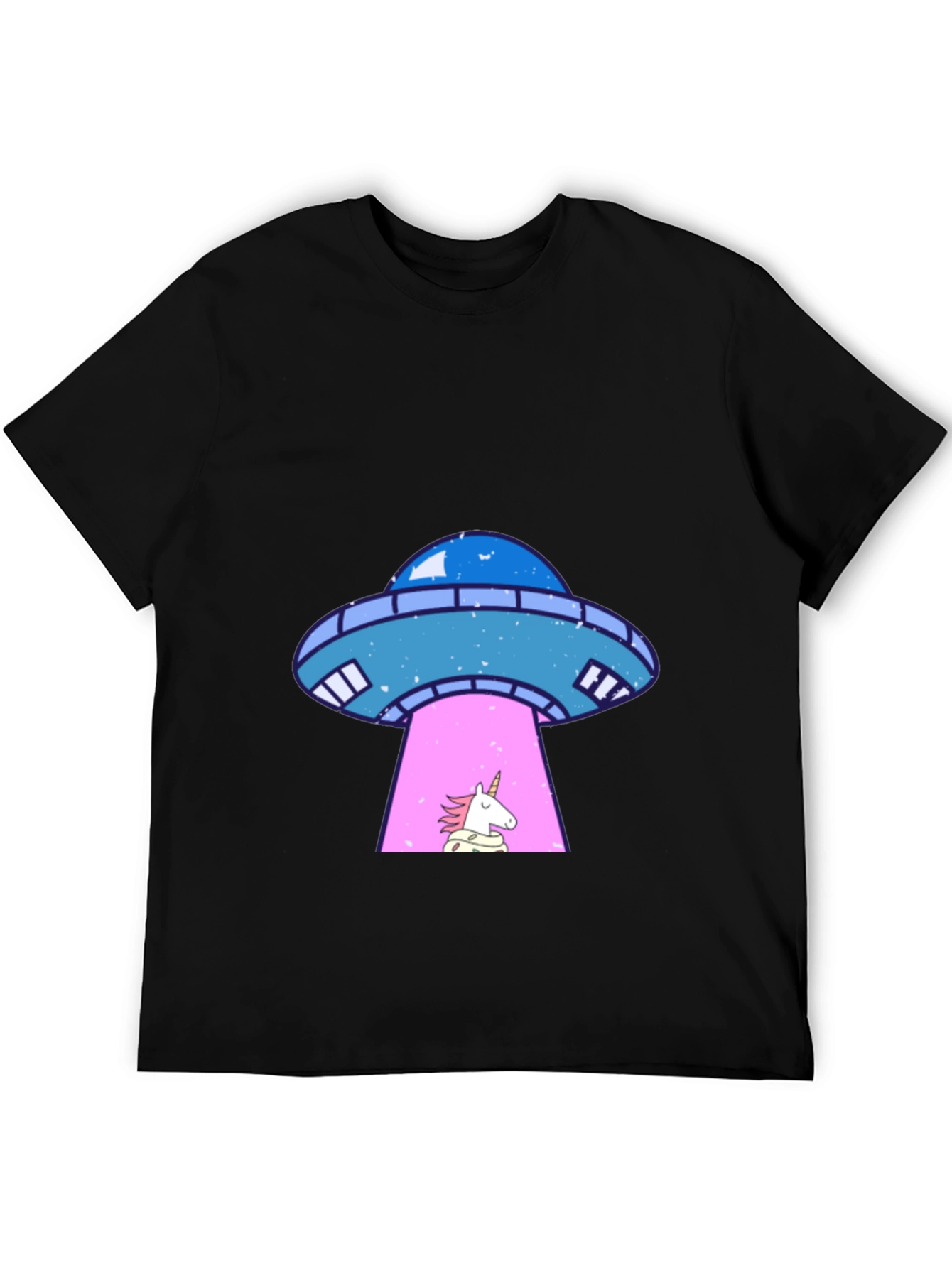 UFO Unicorn Abduction Graphic Tee