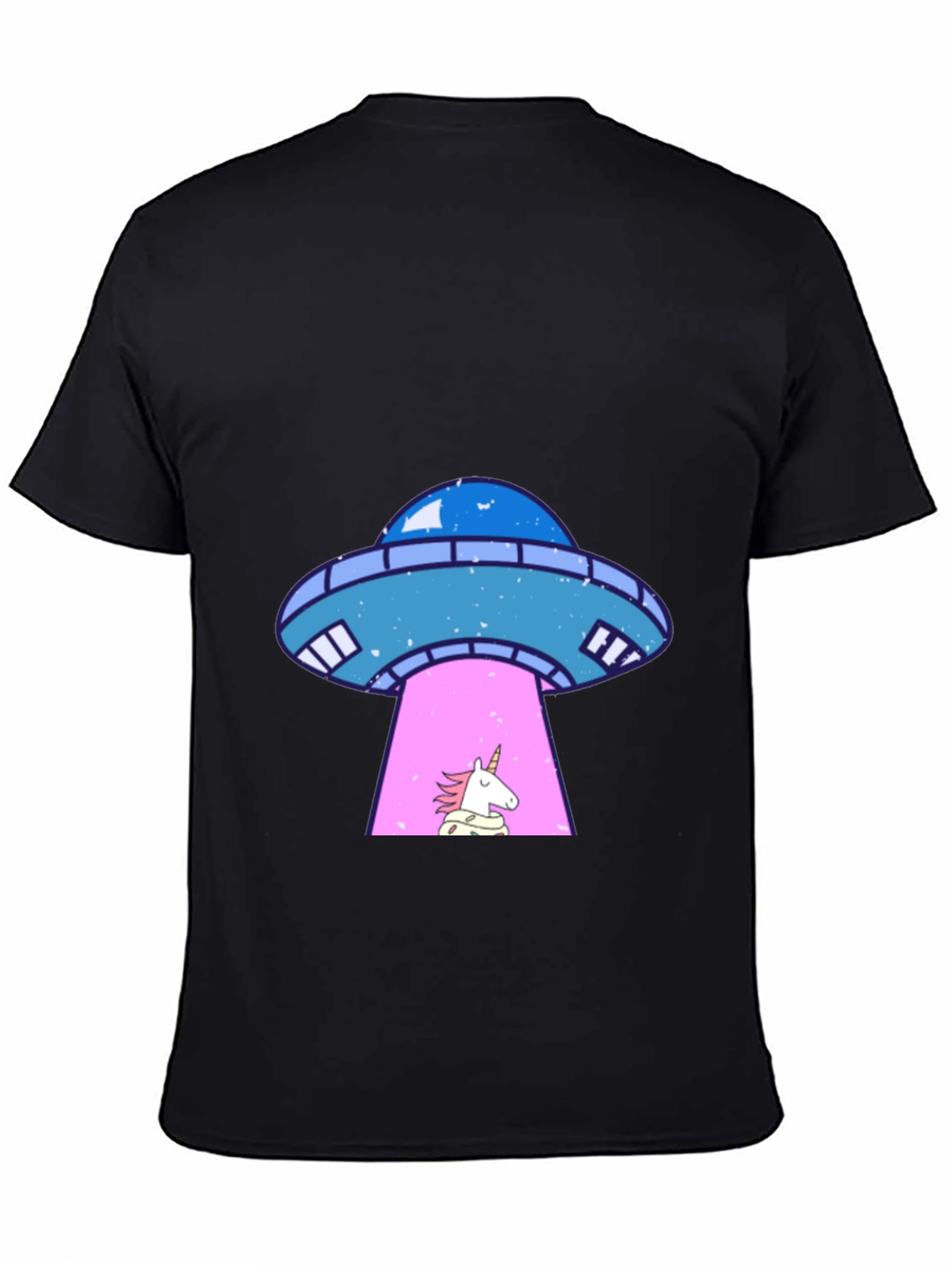 UFO Unicorn Abduction Graphic Tee