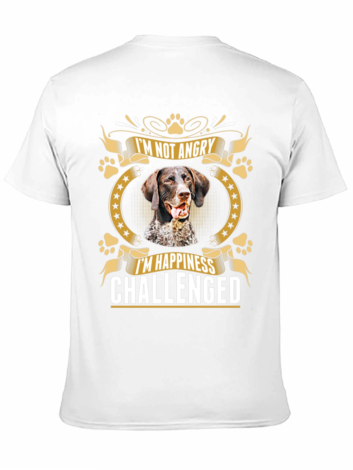 Im Not Angry Dog T-Shirt