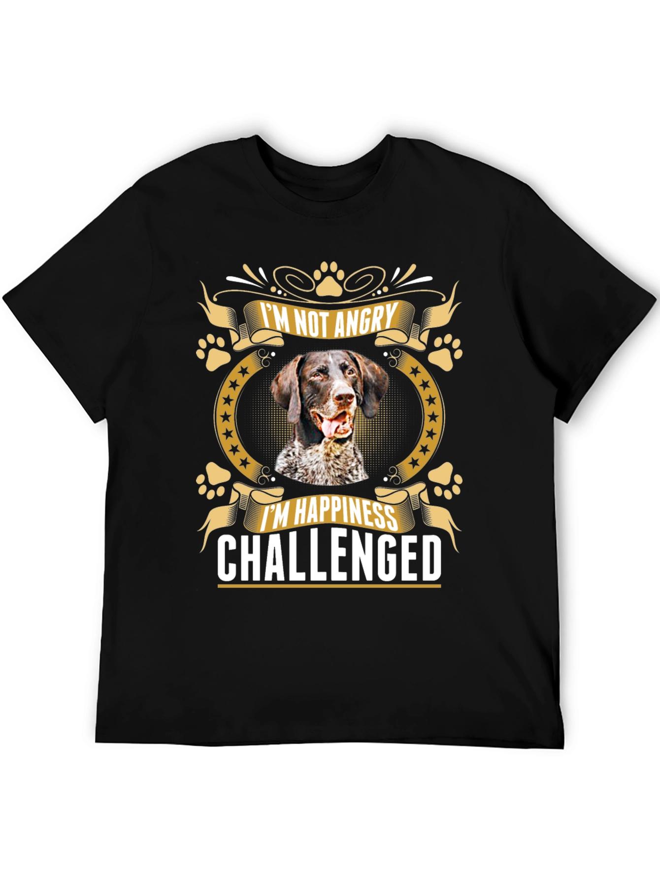 Im Not Angry Dog T-Shirt