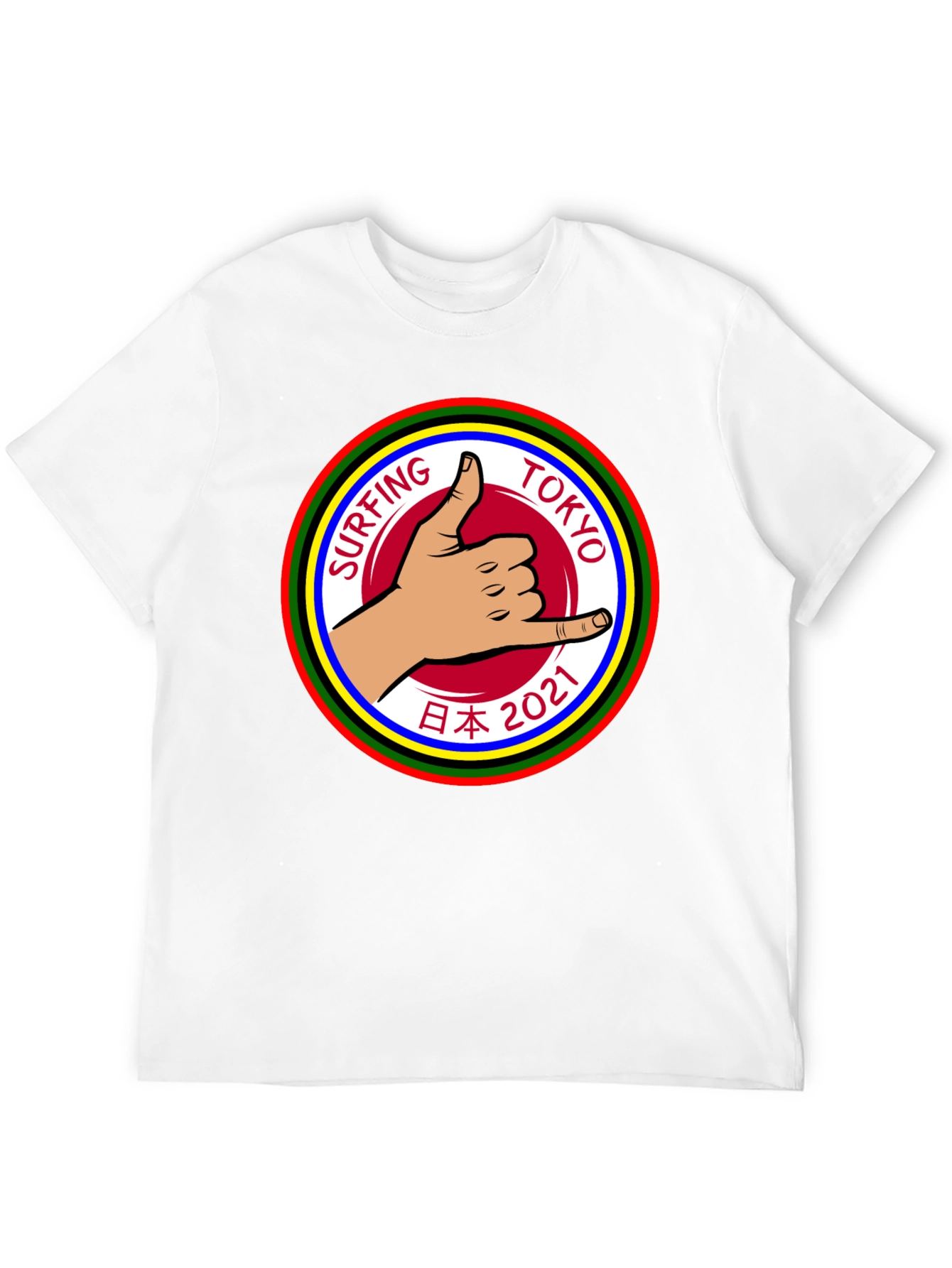 Surfing Tokyo 2021 Graphic T-Shirt