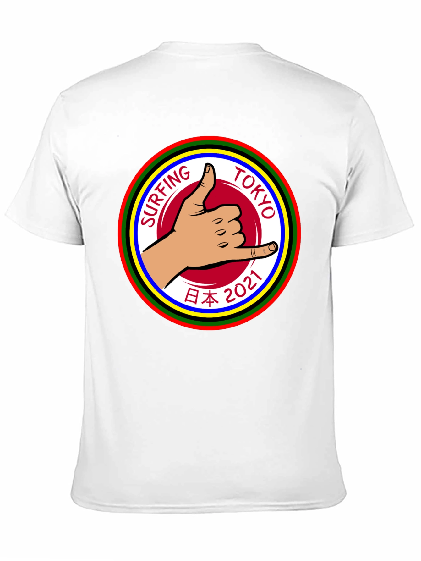 Surfing Tokyo 2021 Graphic T-Shirt
