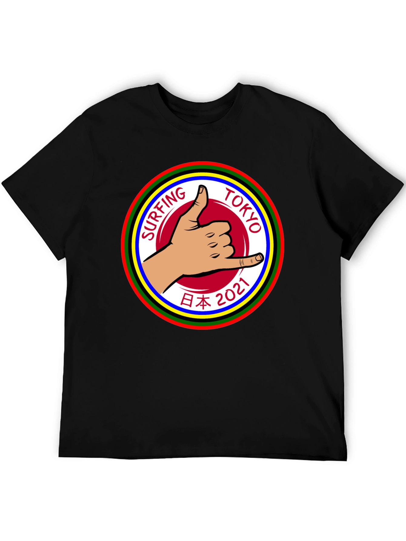 Surfing Tokyo 2021 Graphic T-Shirt