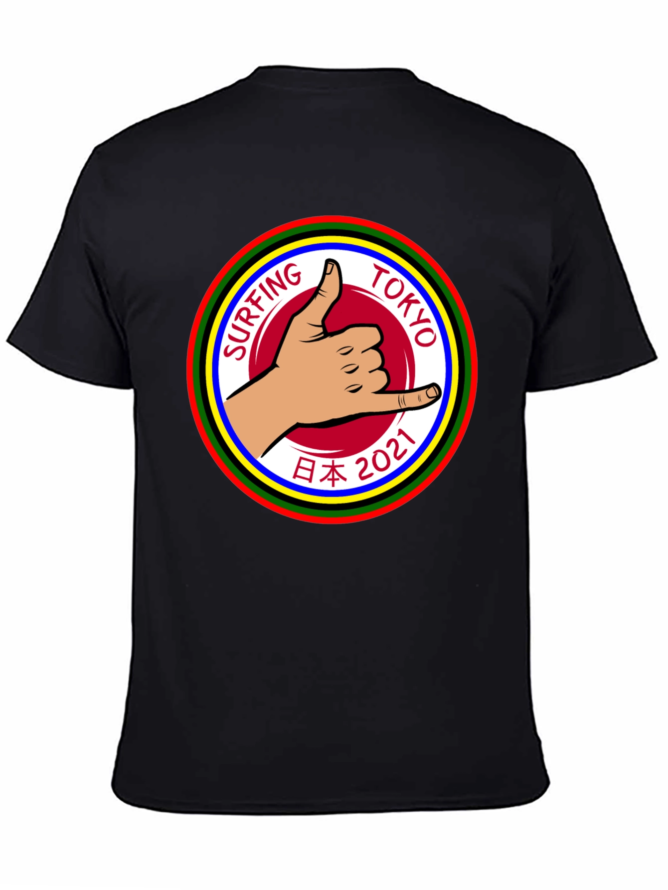 Surfing Tokyo 2021 Graphic T-Shirt