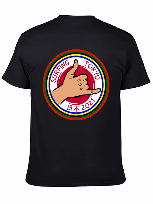 Surfing Tokyo 2021 Graphic T-Shirt