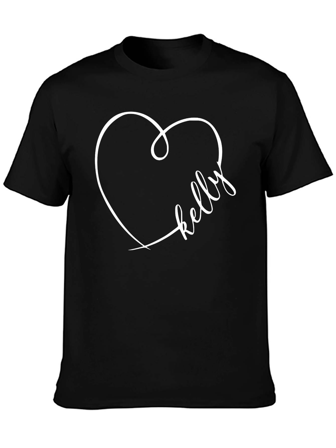 Kelly Heart Graphic Tee - Love T-Shirt