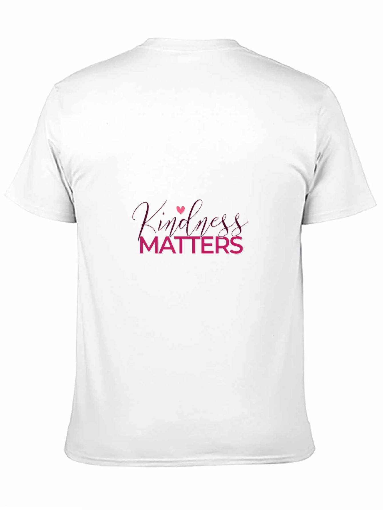 Kindness Matters Graphic Tee - Soft Black Cotton