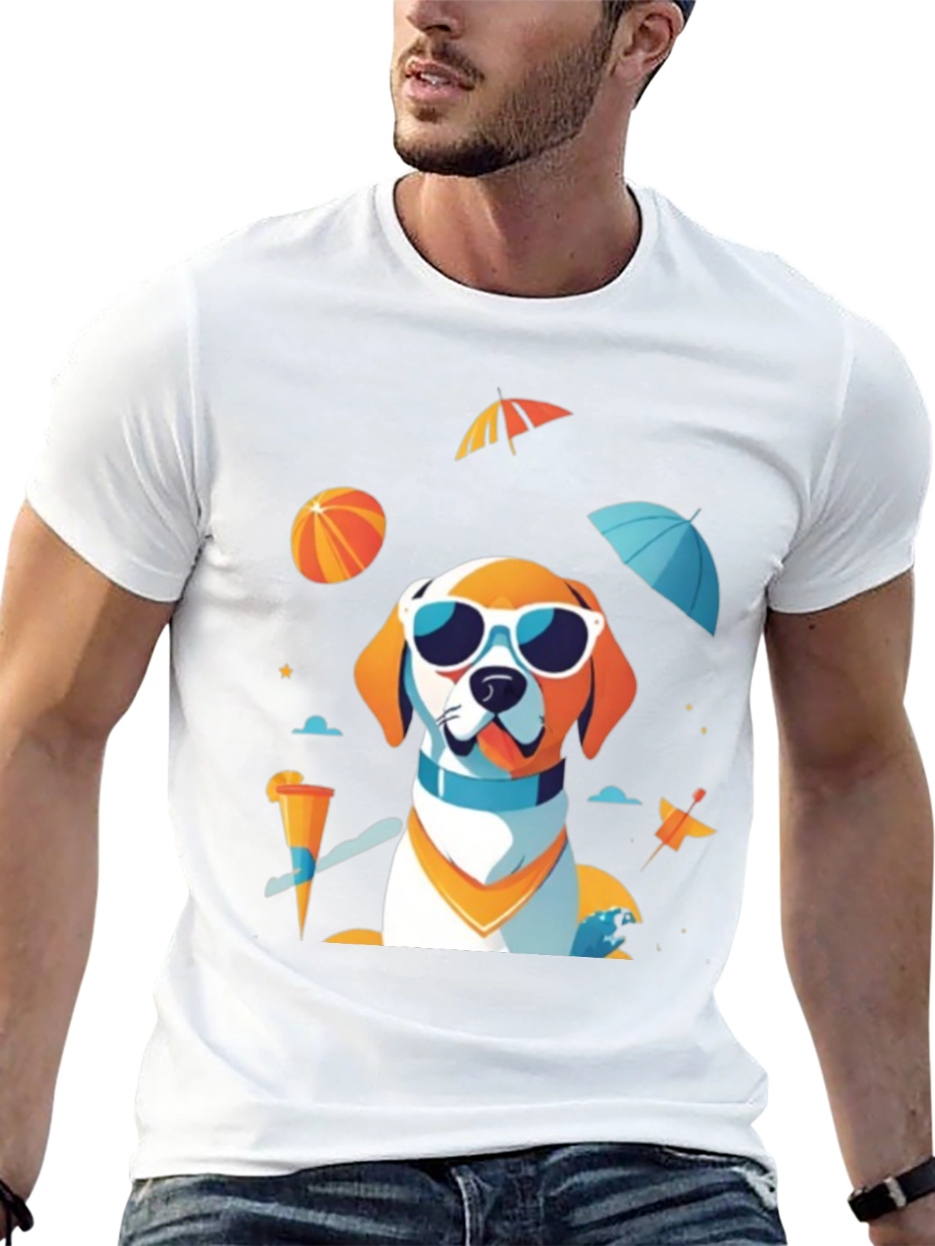 Dog Days T-Shirt: Summer Vibes