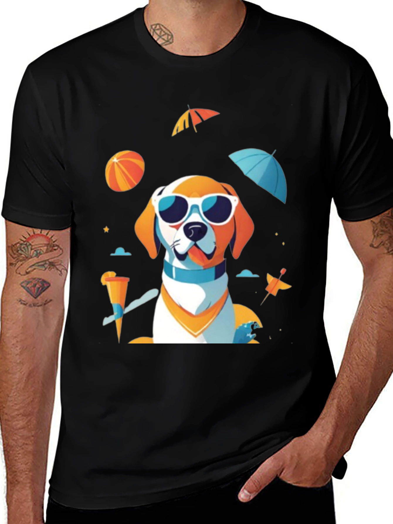 Dog Days T-Shirt: Summer Vibes