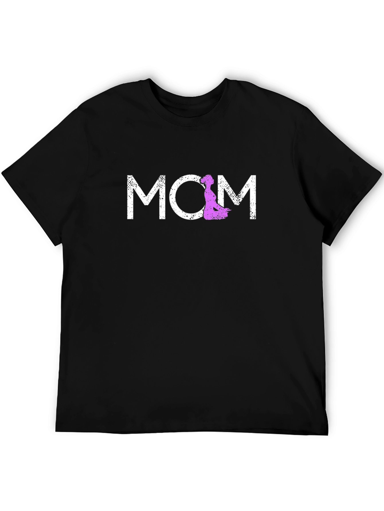 Stylish Mom Graphic T-Shirt - Purple