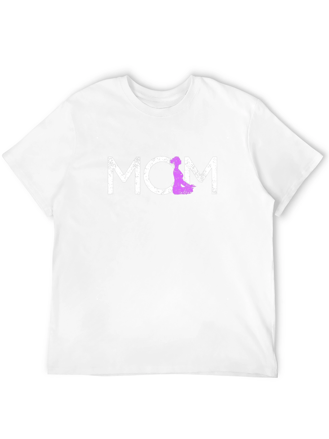 Stylish Mom Graphic T-Shirt - Purple