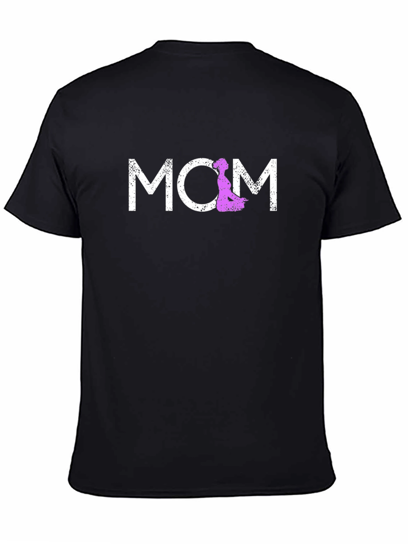 Stylish Mom Graphic T-Shirt - Purple