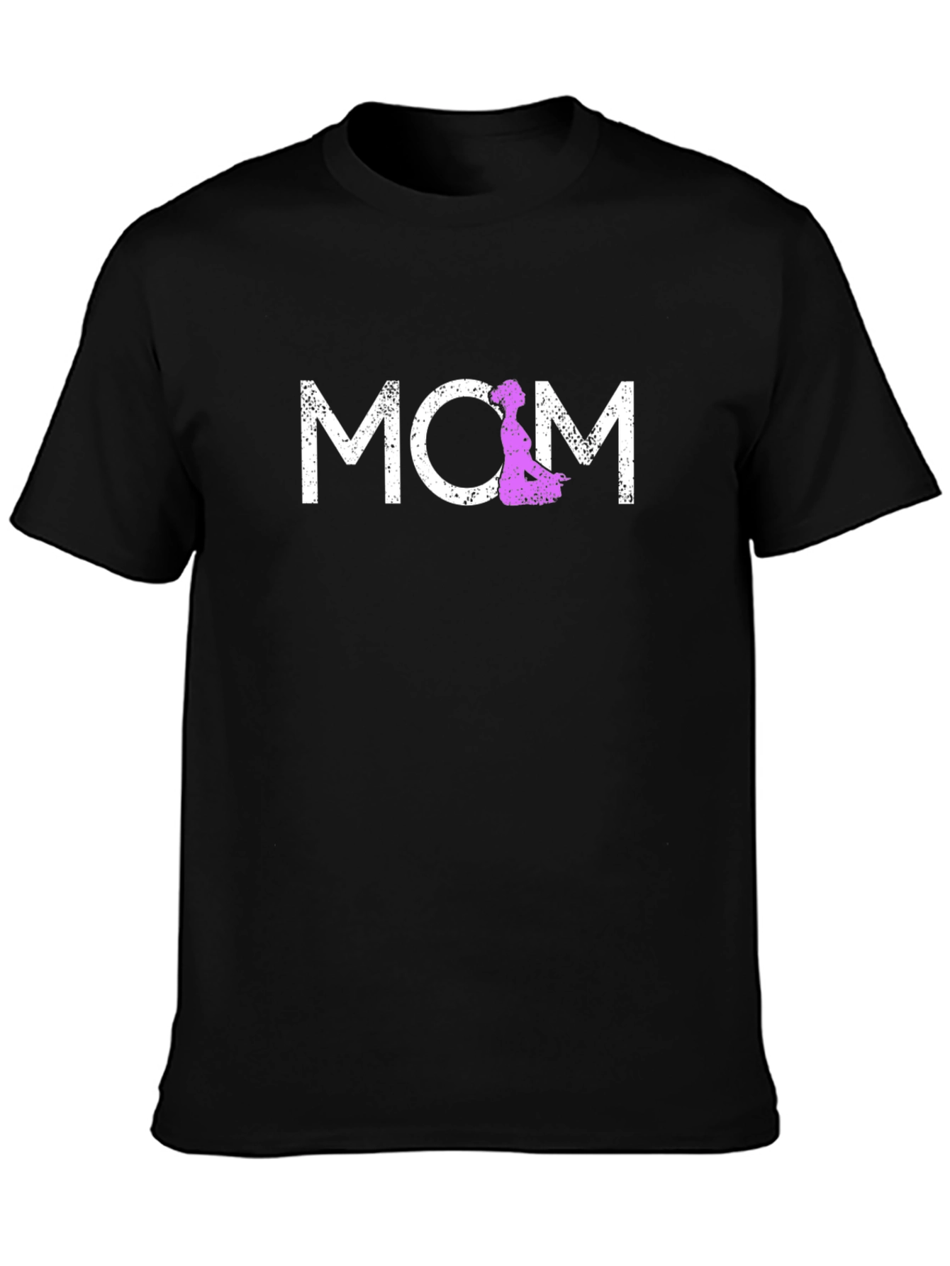 Stylish Mom Graphic T-Shirt - Purple