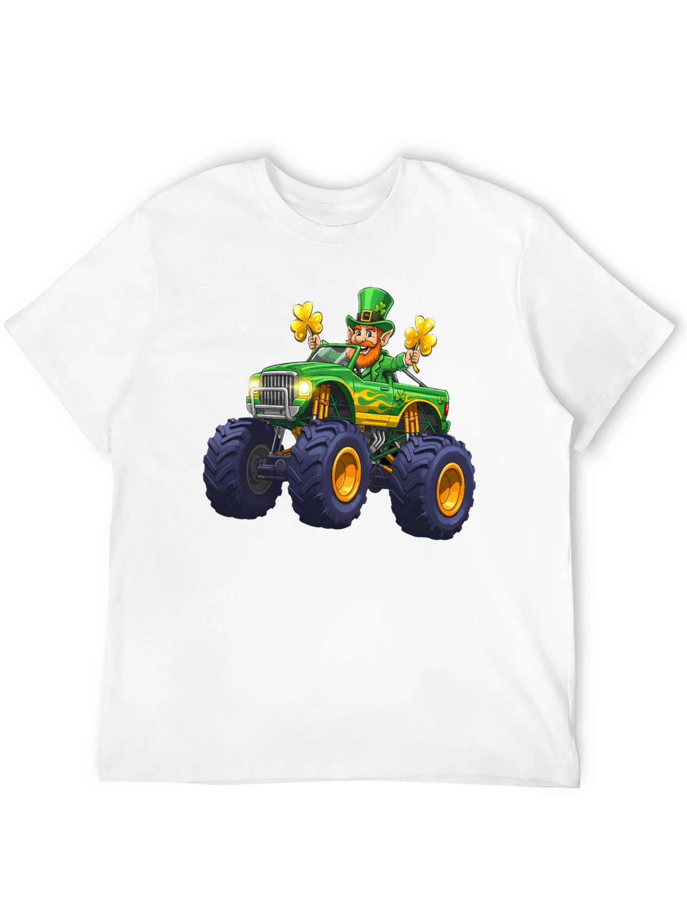 St. Patricks Day Monster Truck T-Shirt