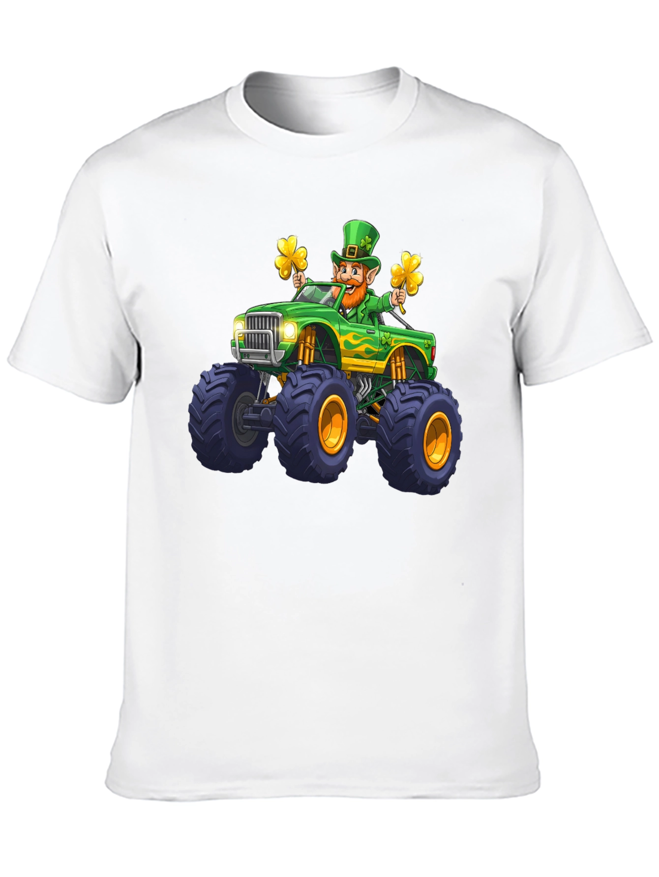 St. Patricks Day Monster Truck T-Shirt