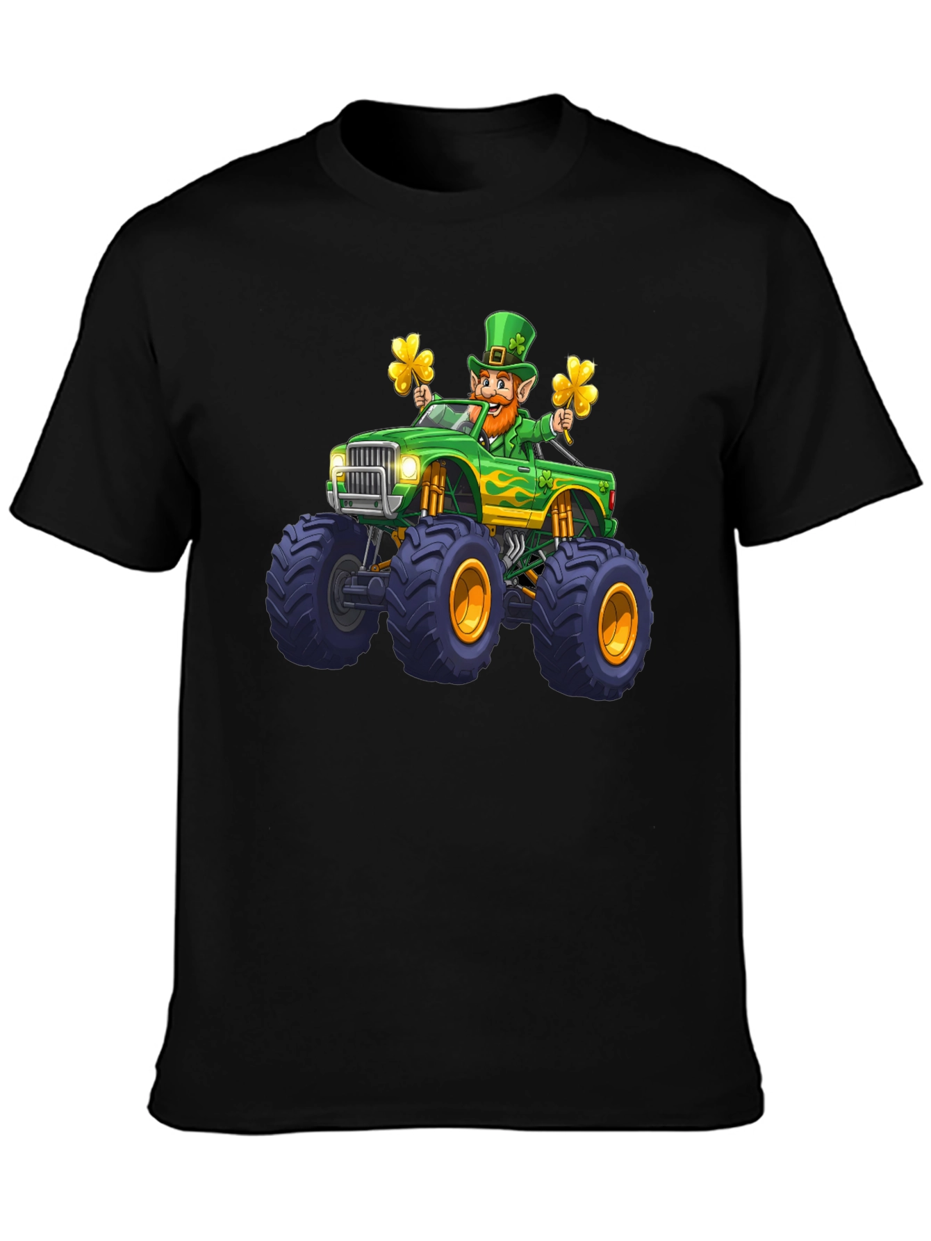 St. Patricks Day Monster Truck T-Shirt