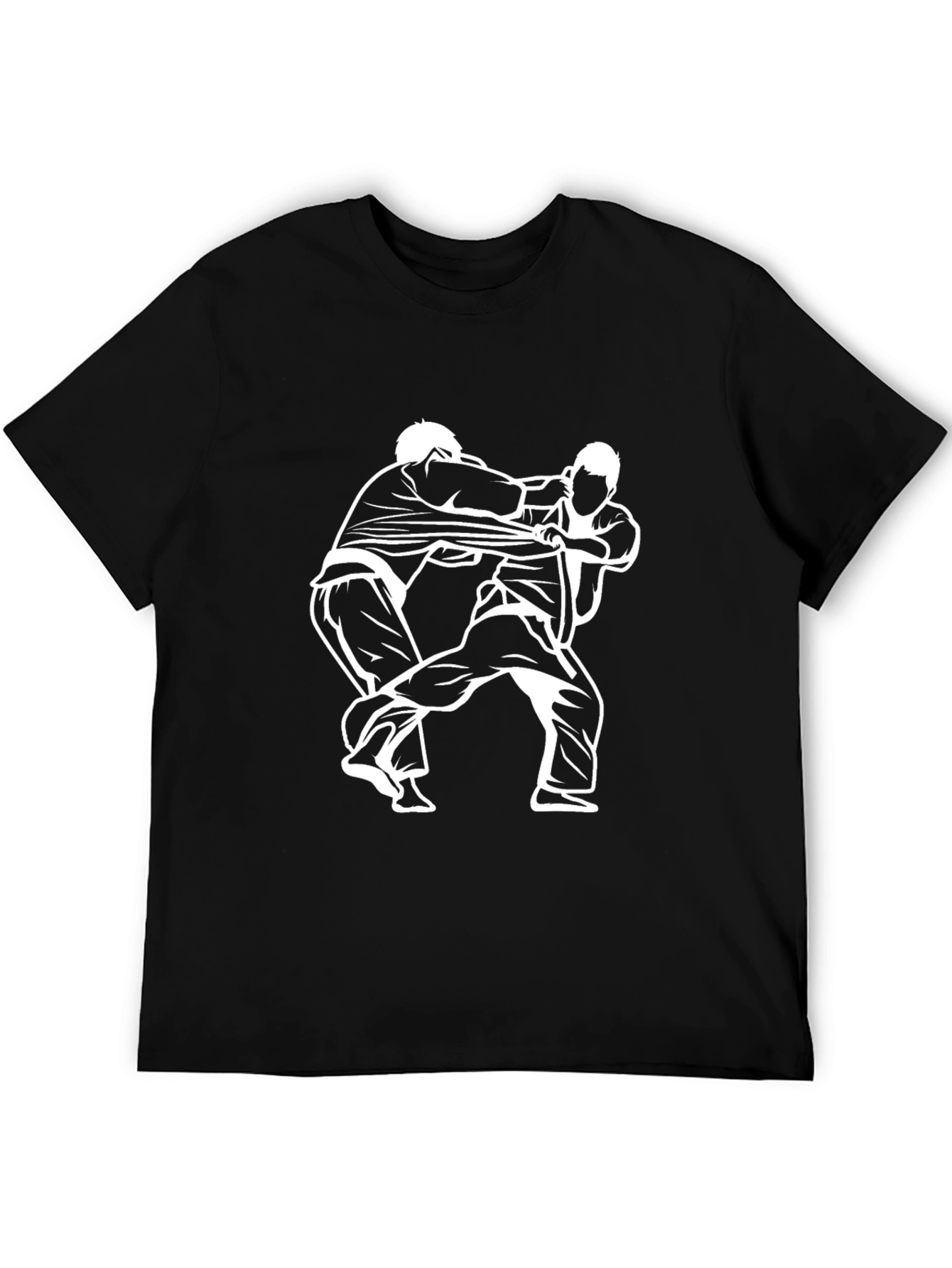 Judo Fight Graphic Tee - Martial Arts T-Shirt
