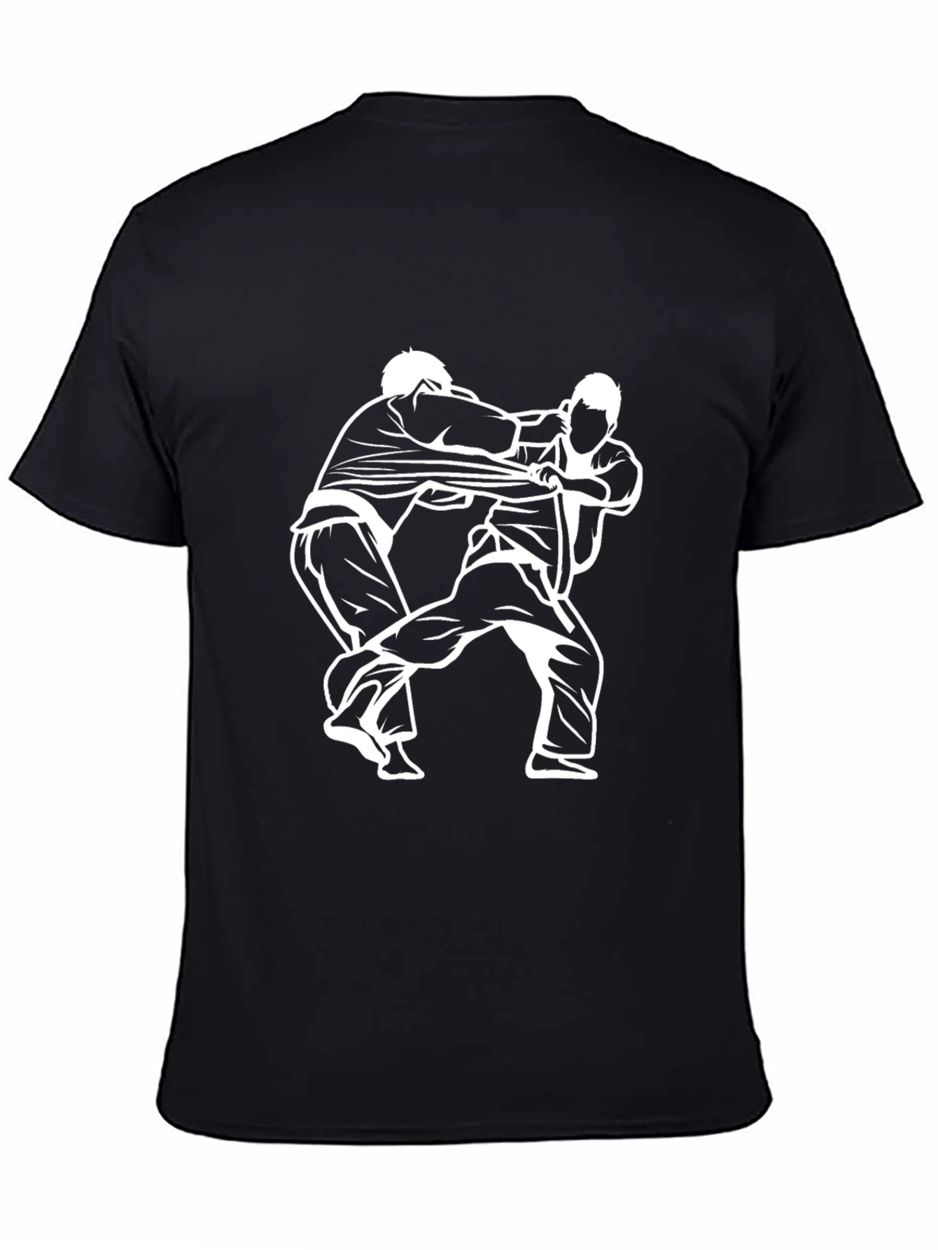 Judo Fight Graphic Tee - Martial Arts T-Shirt