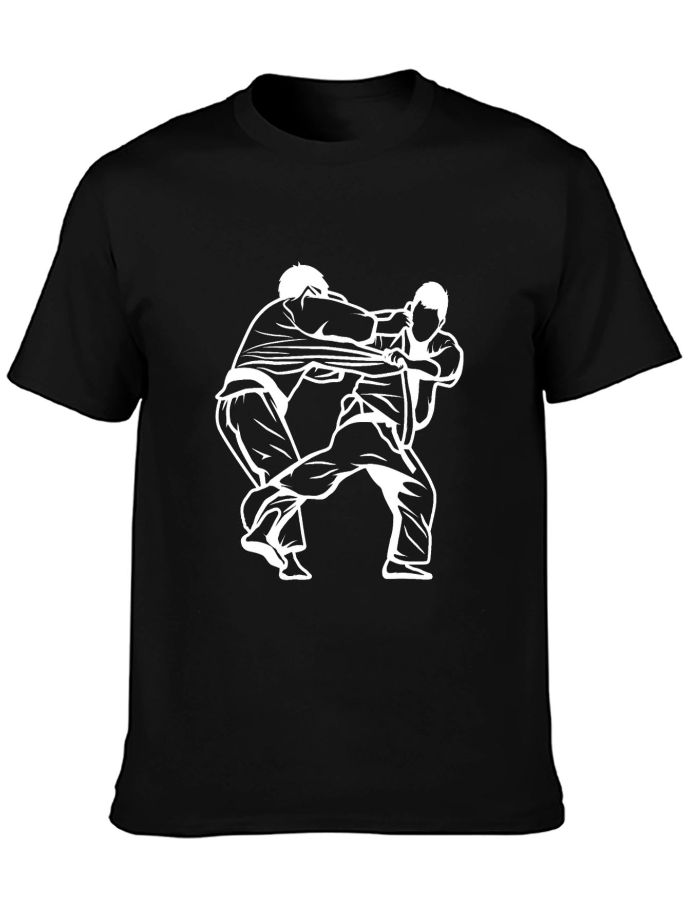 Judo Fight Graphic Tee - Martial Arts T-Shirt