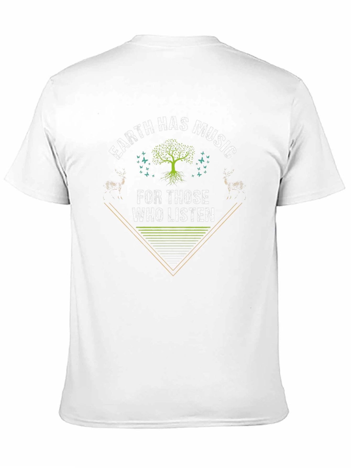 Earth Music Graphic Tee - Nature Lover Shirt