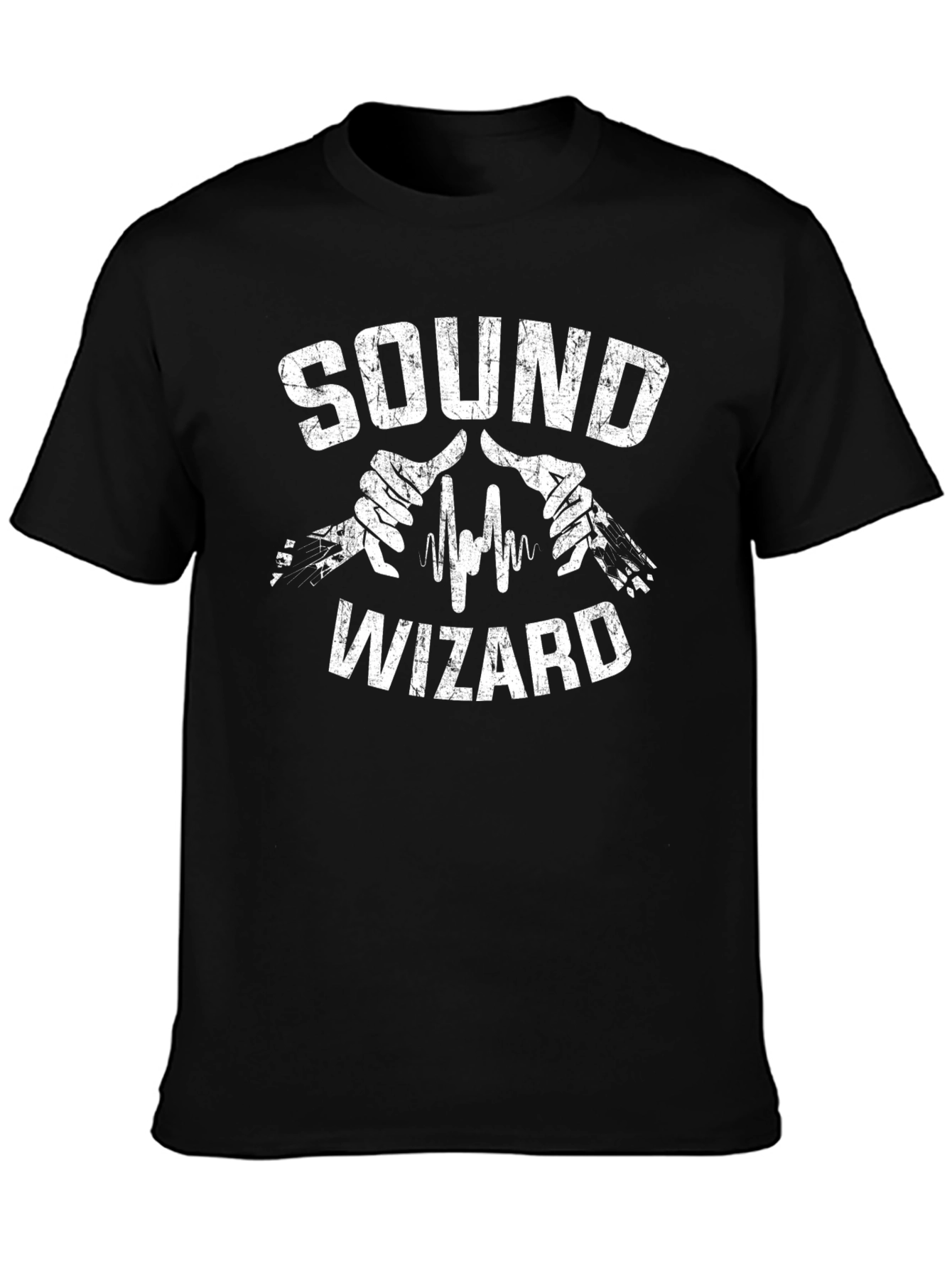 Sound Wizard Graphic Tee - DJ Audio Engineer Shirt