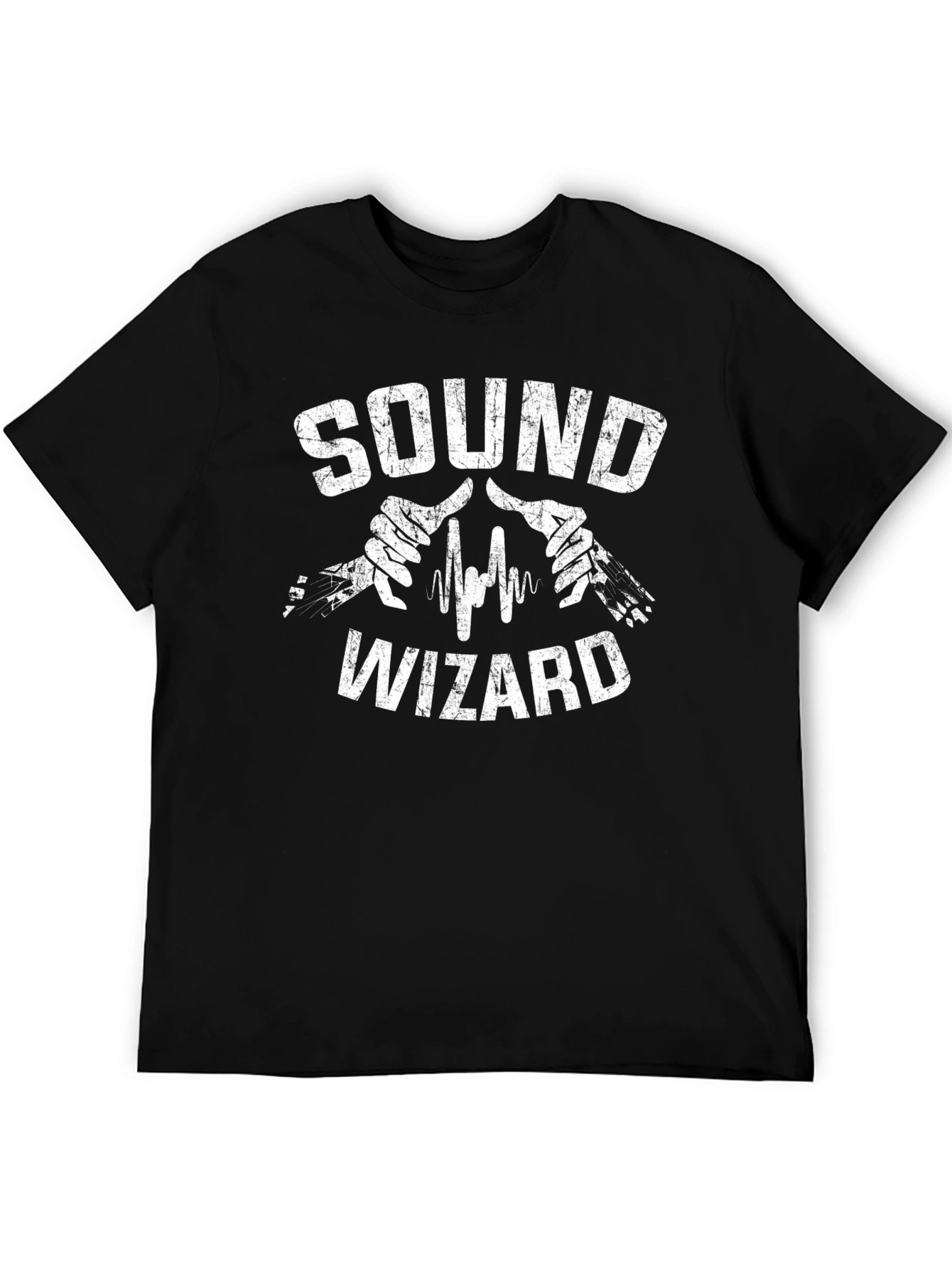 Sound Wizard Graphic Tee - DJ Audio Engineer Shirt