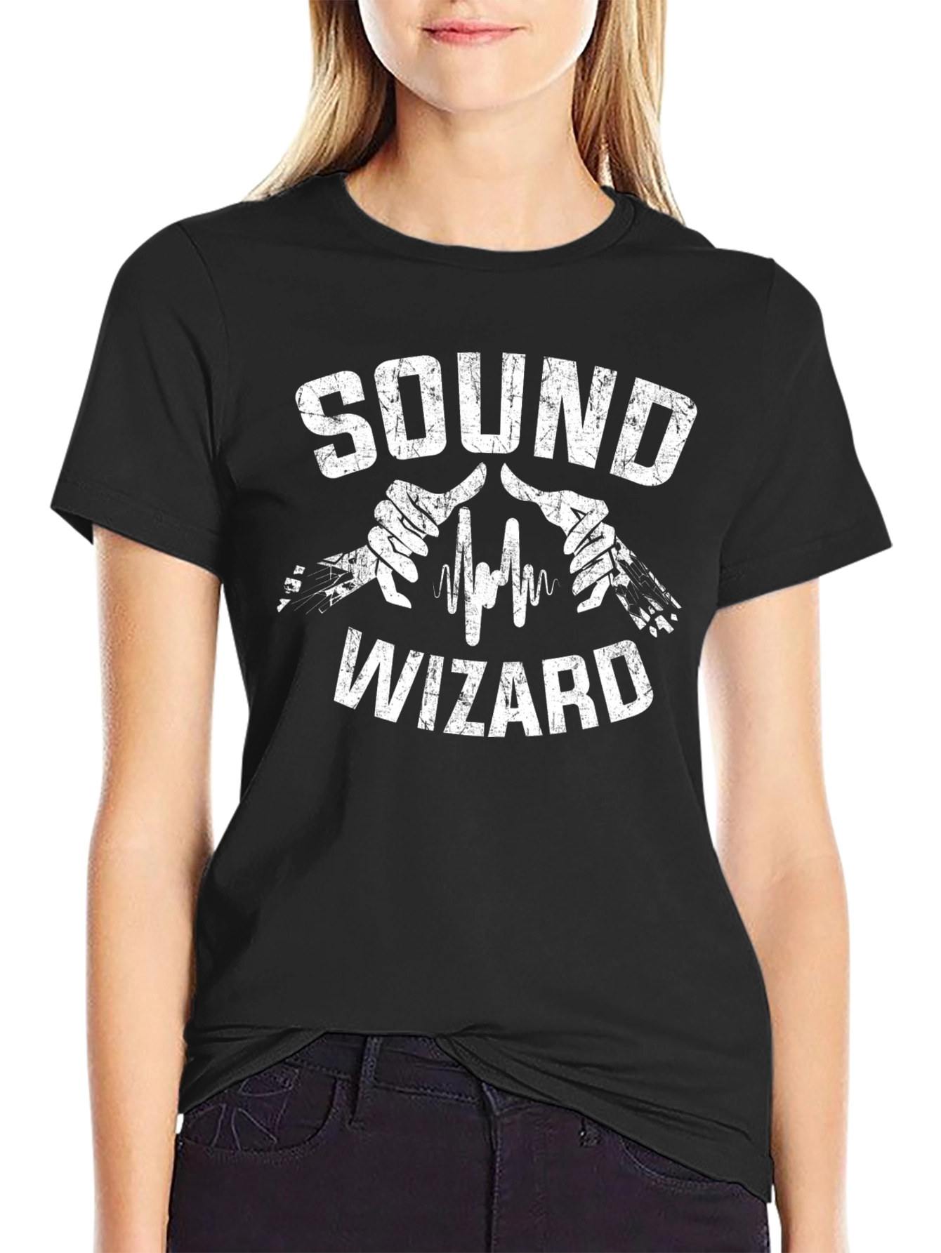 Sound Wizard Graphic Tee - DJ Audio Engineer Shirt