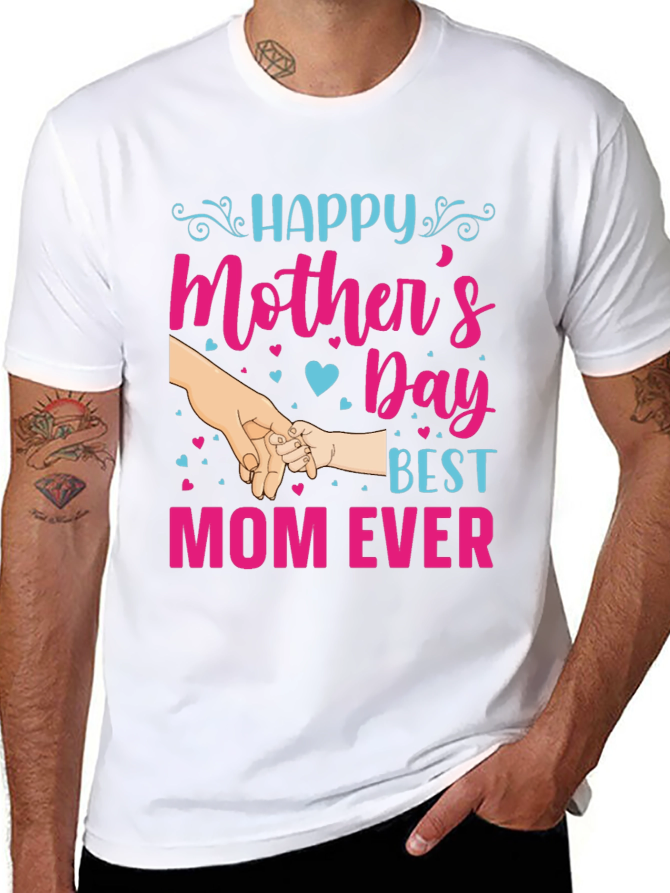 Happy Mothers Day T-Shirt - Best Mom Ever
