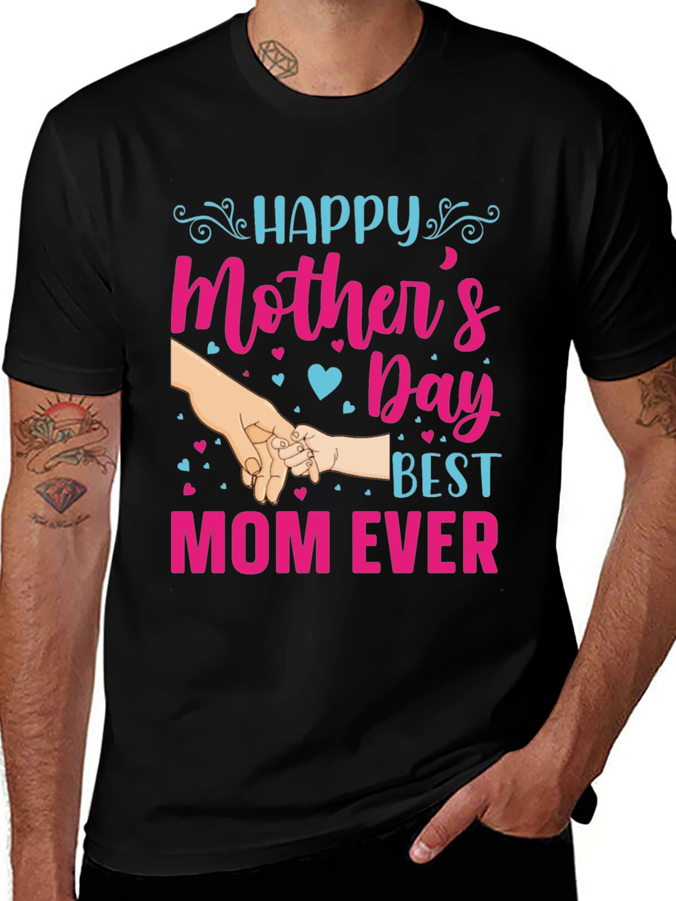 Happy Mothers Day T-Shirt - Best Mom Ever