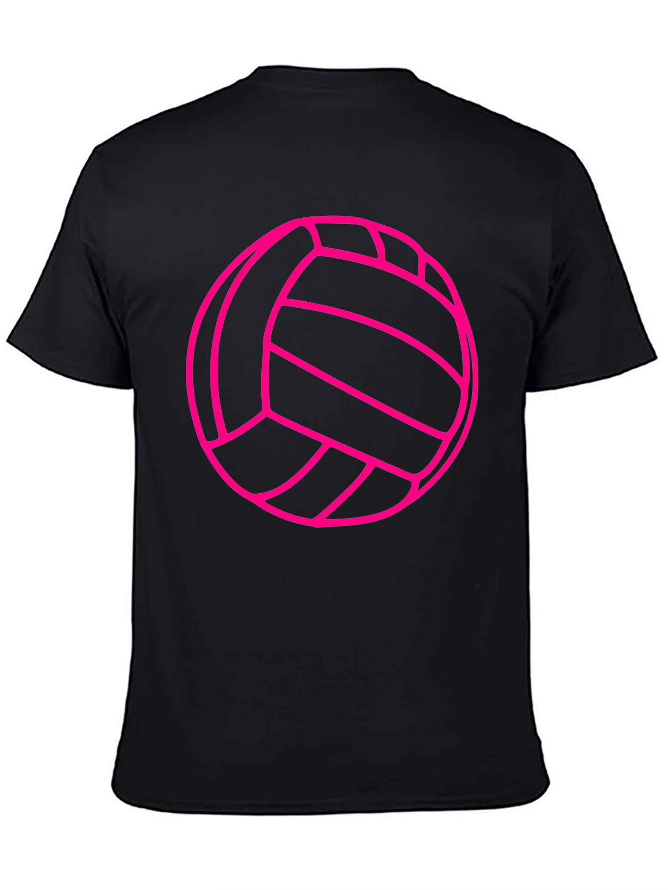 Volleyball Graphic Tee - Black