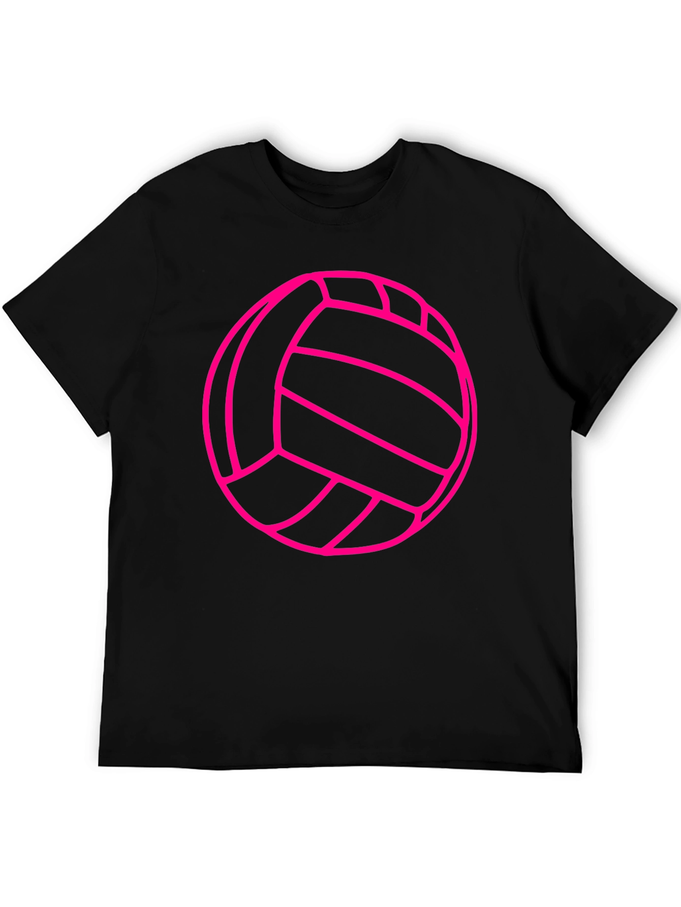 Volleyball Graphic Tee - Black